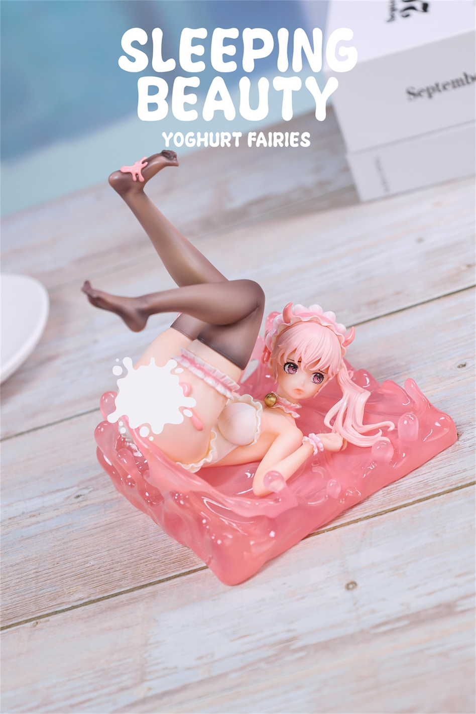 【Sold out】Milk Fairies-Milky Mirage and Yoghurt Fairies-Strawberry Dreamscape-Original Design-WeArtDoing Studio
