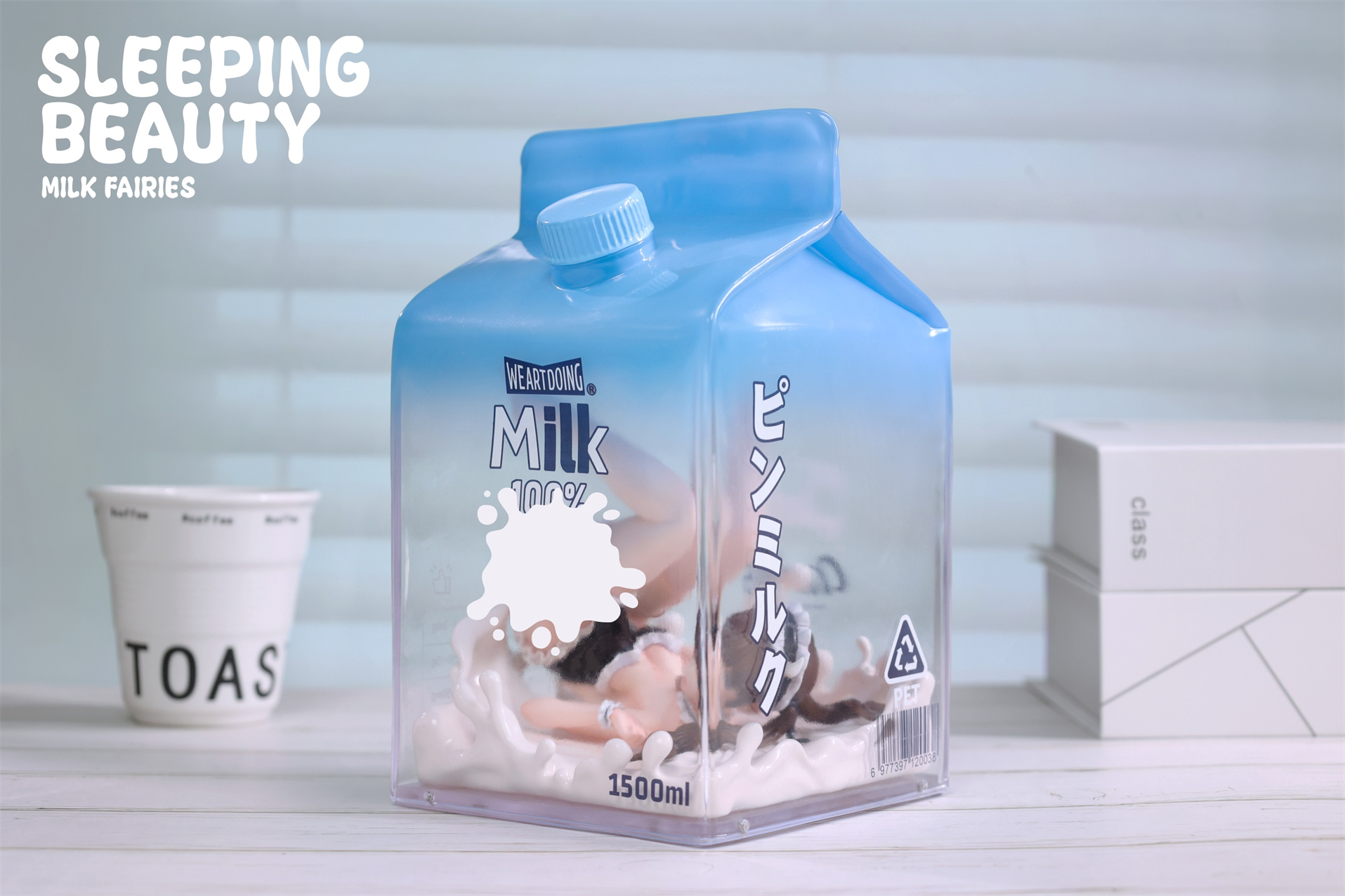 【Sold out】Milk Fairies-Milky Mirage and Yoghurt Fairies-Strawberry Dreamscape-Original Design-WeArtDoing Studio