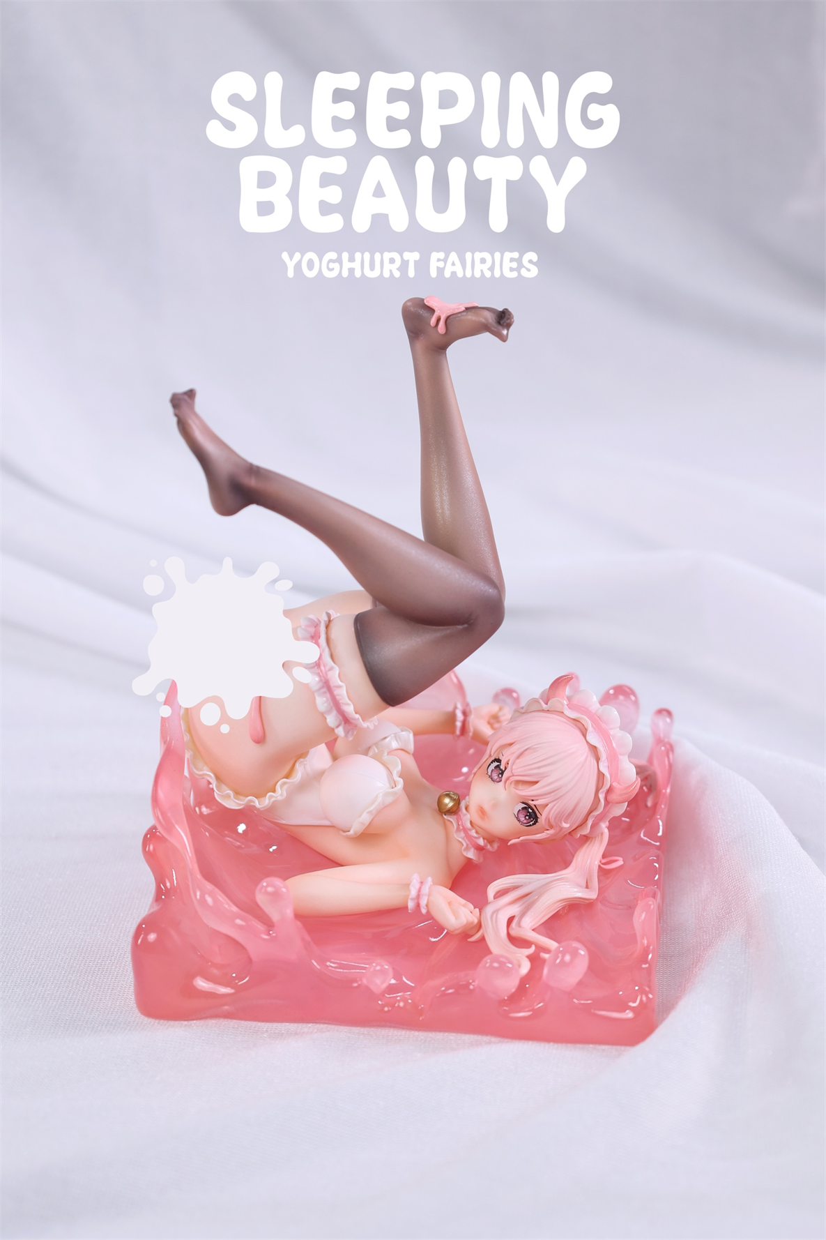 【Sold out】Milk Fairies-Milky Mirage and Yoghurt Fairies-Strawberry Dreamscape-Original Design-WeArtDoing Studio