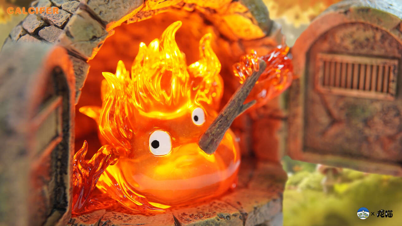 【Pre-sale】Calcifer with LED-Howl's Moving Castle-Hit Face Studio