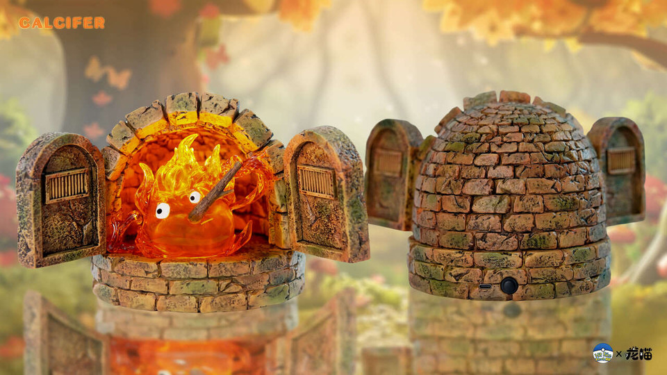 【Pre-sale】Calcifer with LED-Howl's Moving Castle-Hit Face Studio