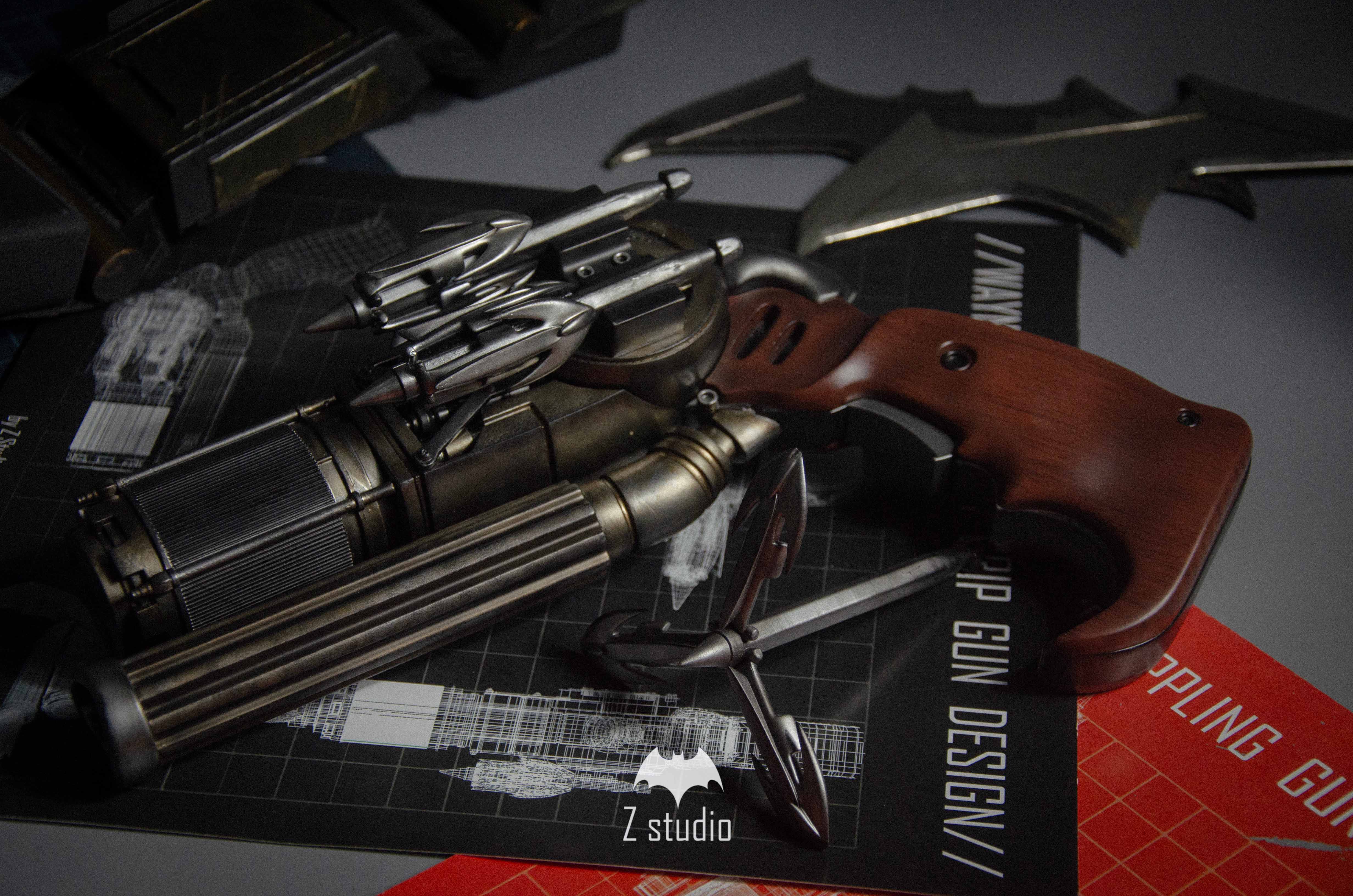 【Pre-sale】1/1 Scale First Series (Ben Affleck Edition) Cinematic Grade Batman Weapon Replica Collection–Other series-Z Studio