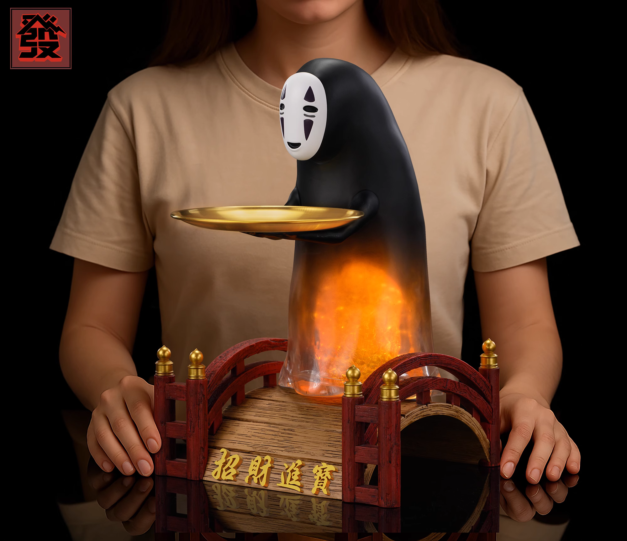 【Sold out】Wealth Attracting No-Face Man-Spirited Away-Fa Studio