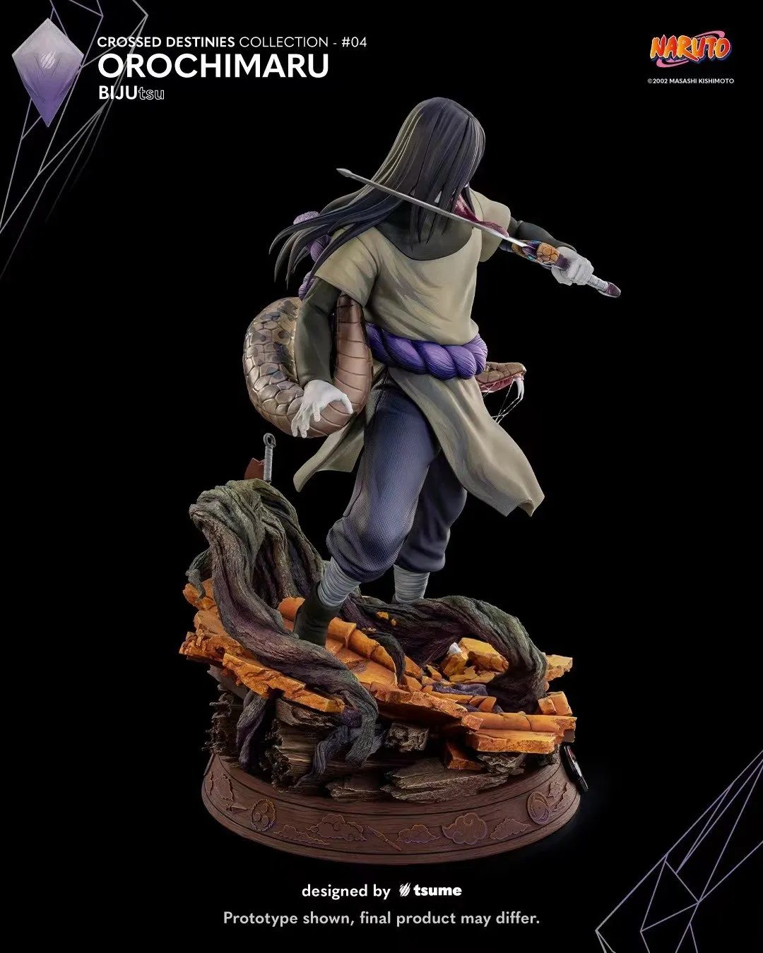 【Pre-sale】1/4 Scale Licensed Bijutsu Series Orochimaru-TSUME Studio