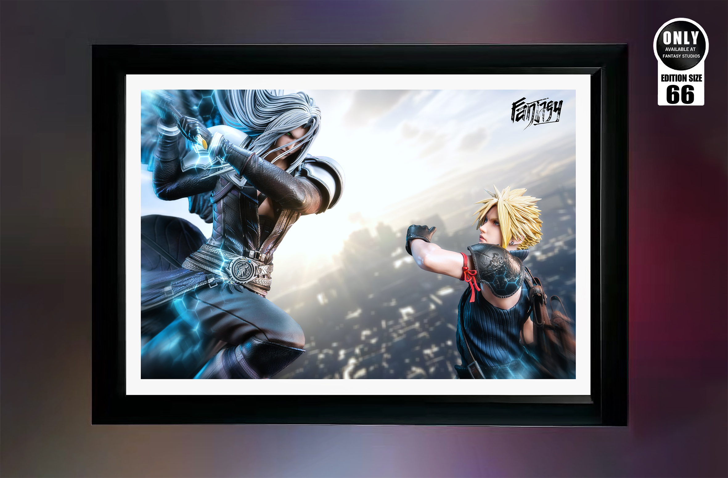 【Pre-sale】1/4 Scale Sephiroth vs Cloud-(FF7) Final Fantasy-Fantasy Studio