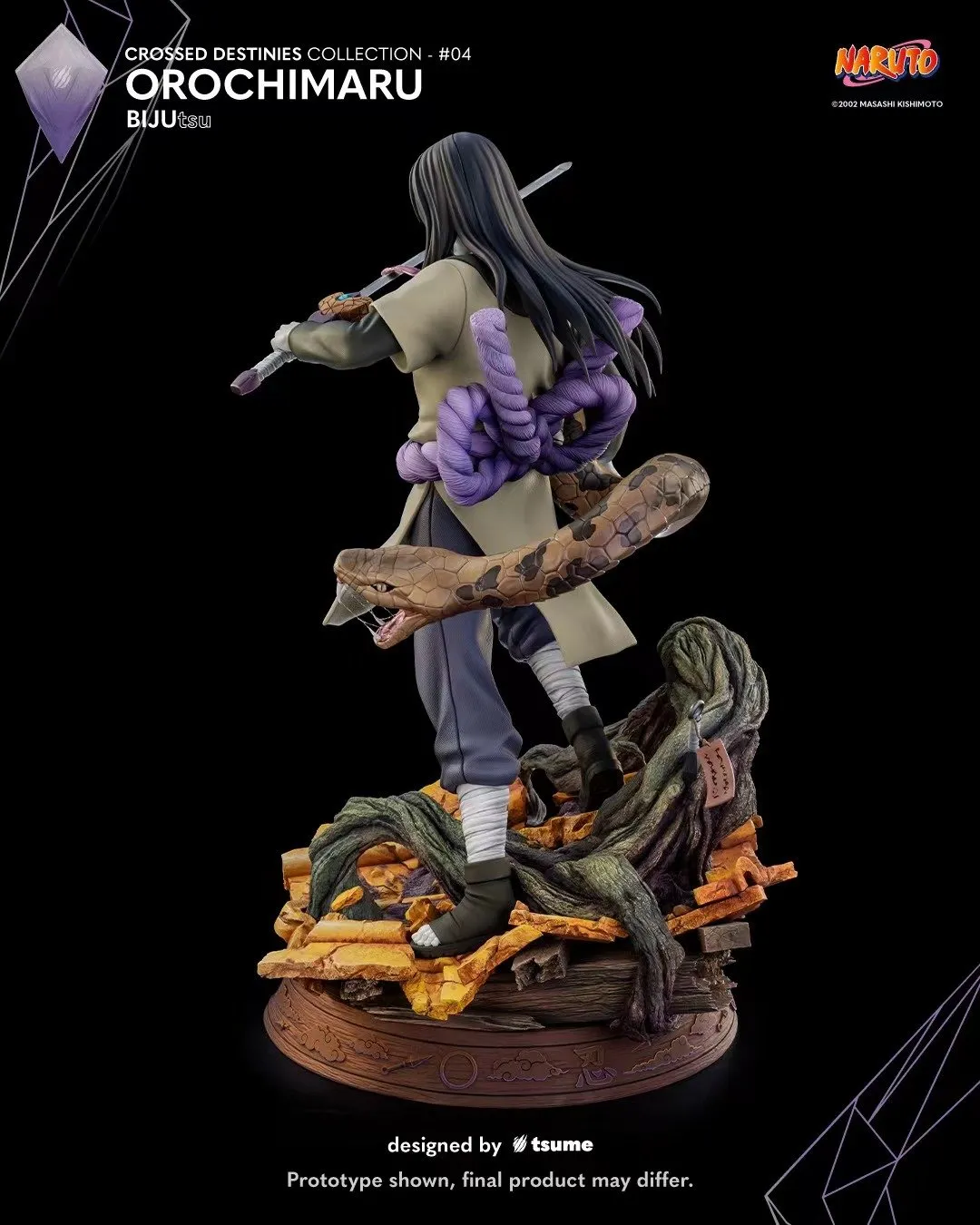 【Pre-sale】1/4 Scale Licensed Bijutsu Series Orochimaru-TSUME Studio