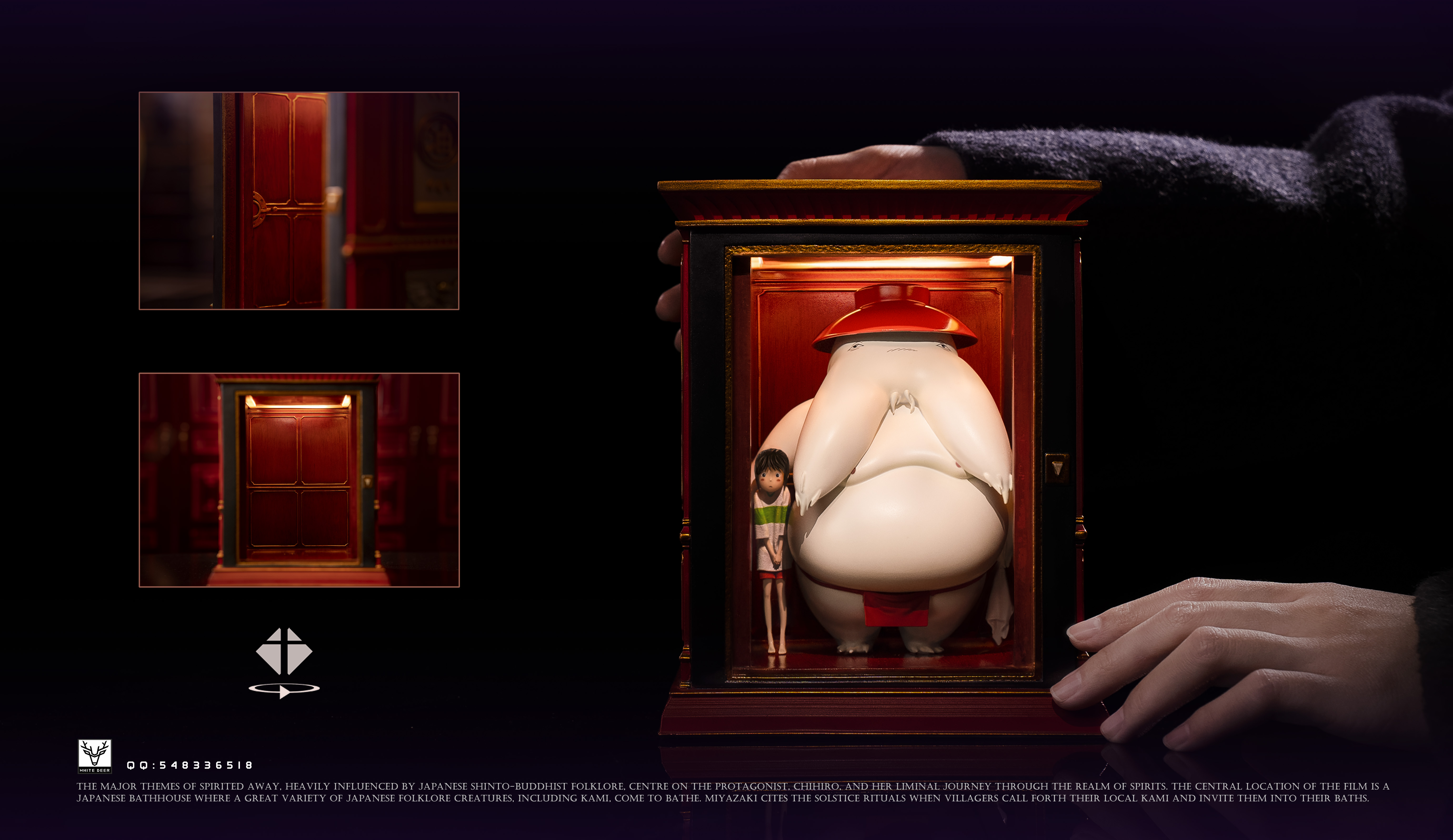 【Pre-sale】Radish Spirit and Ogino Chihiro-Spirited Away-BaiLu Studio