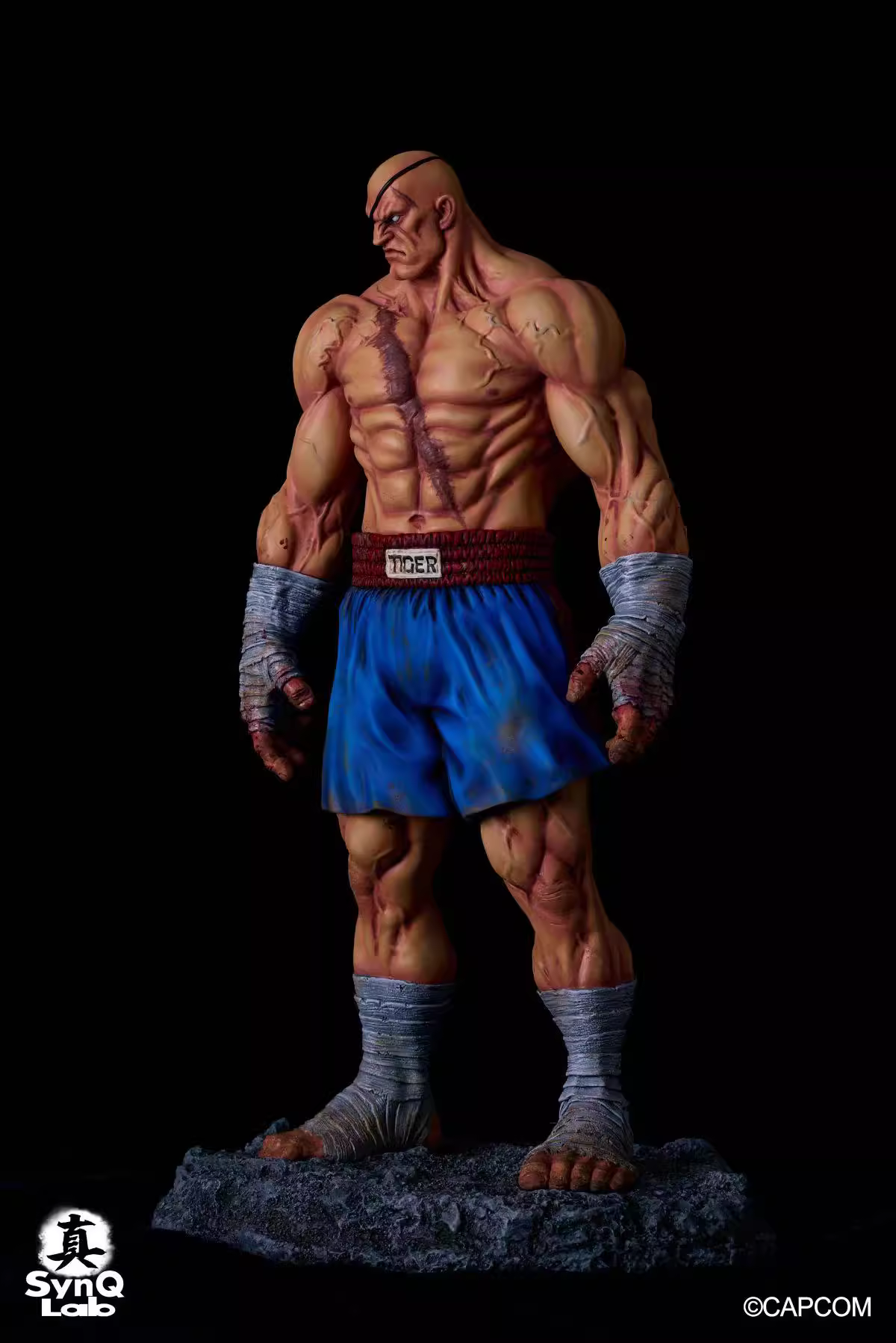 【Pre-sale】1/6 Scale Viktor Sagat-Street Fighter-SynQ Lab.  CAPCOM