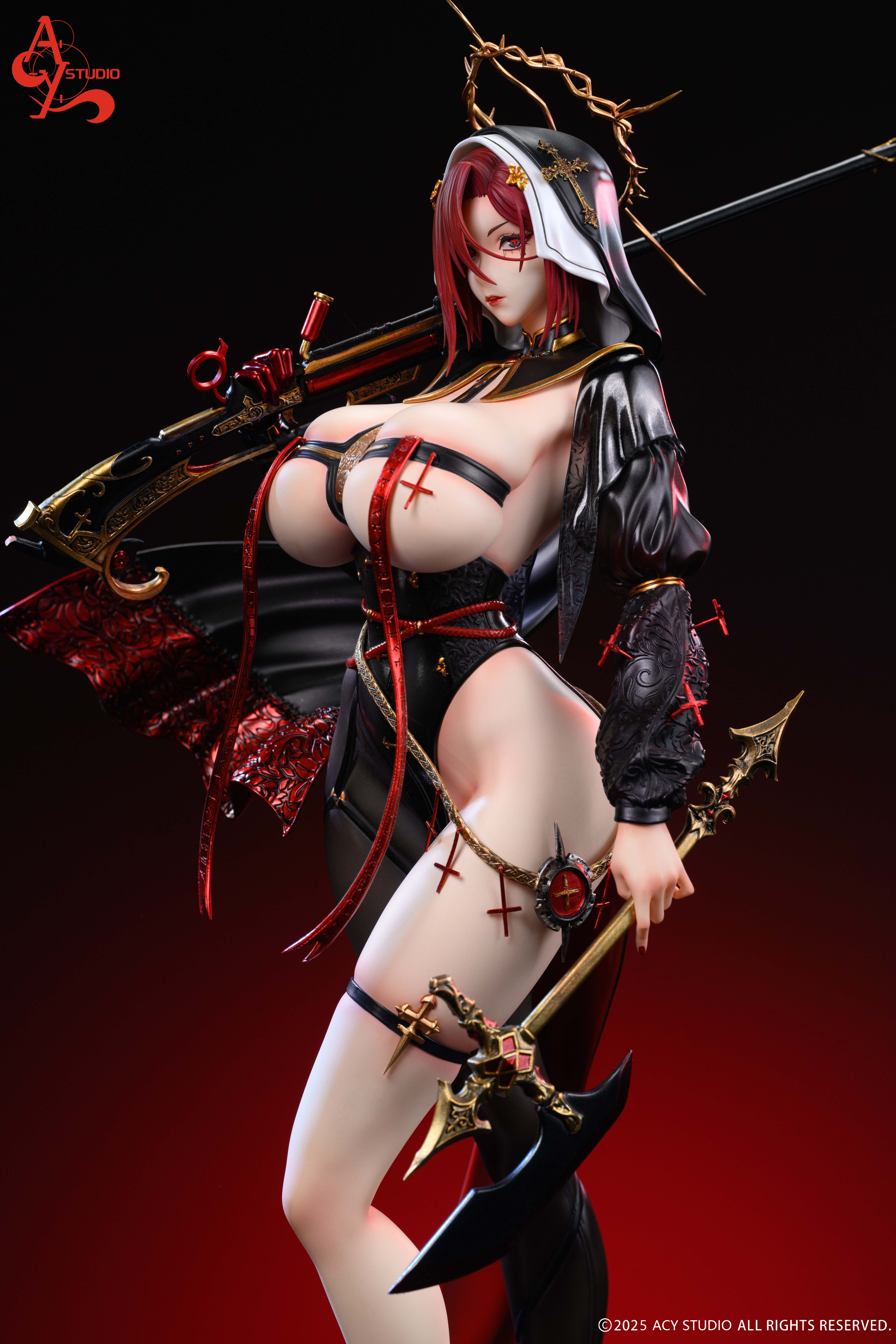 【Pre-sale】1/4 Scale Battle Nun-Original Design-Acy Studio
