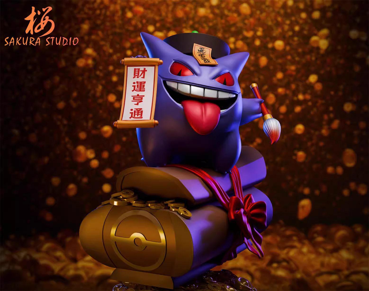 【Pre-sale】Wealth Gengar-Pokemon-SAKURA Studio