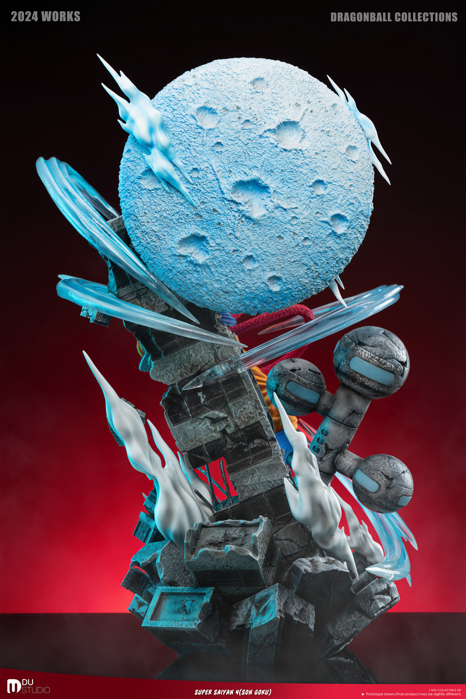 【Pre-sale】1/6 and 1/4 Scale SS4 Goku with LED-DU Studio