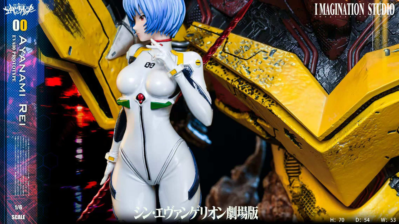 【Sold out】1/6 Scale Asuka and Ayanami Rei-(EVA) EVAngelion-Imagination Studio