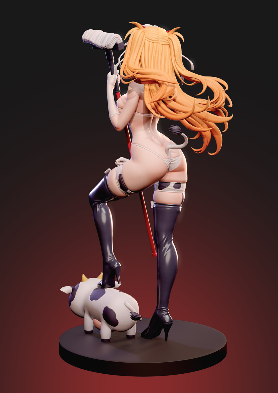 【Pre-sale】1/6 Scale Cow Maid Asuka-(EVA) EVAngelion-Midnight Studio