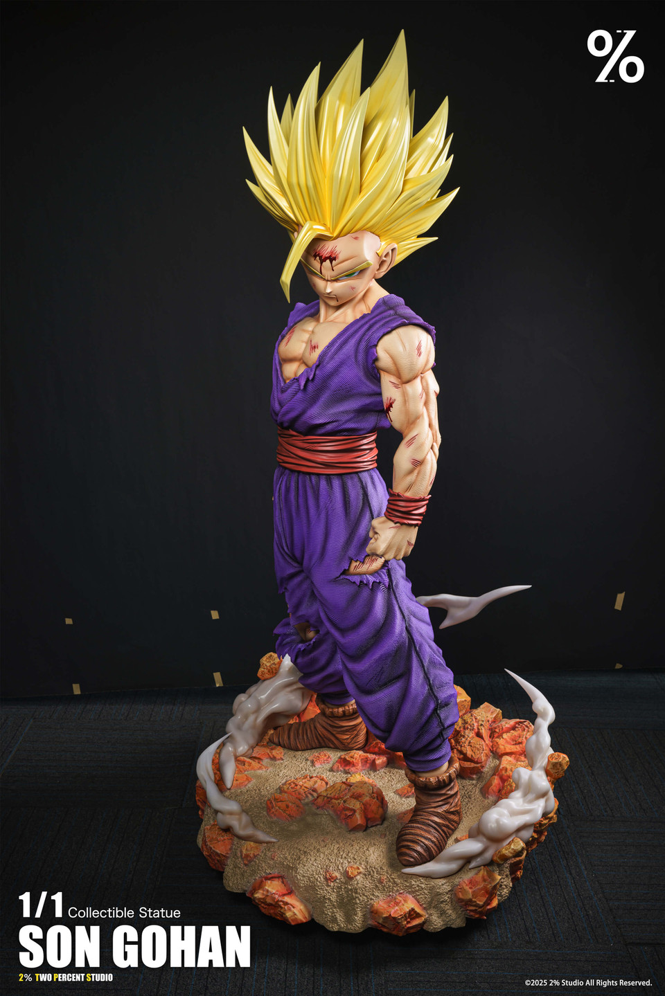 【Pre-sale】1/1 Scale SS2 Son Gohan-2％ Studio