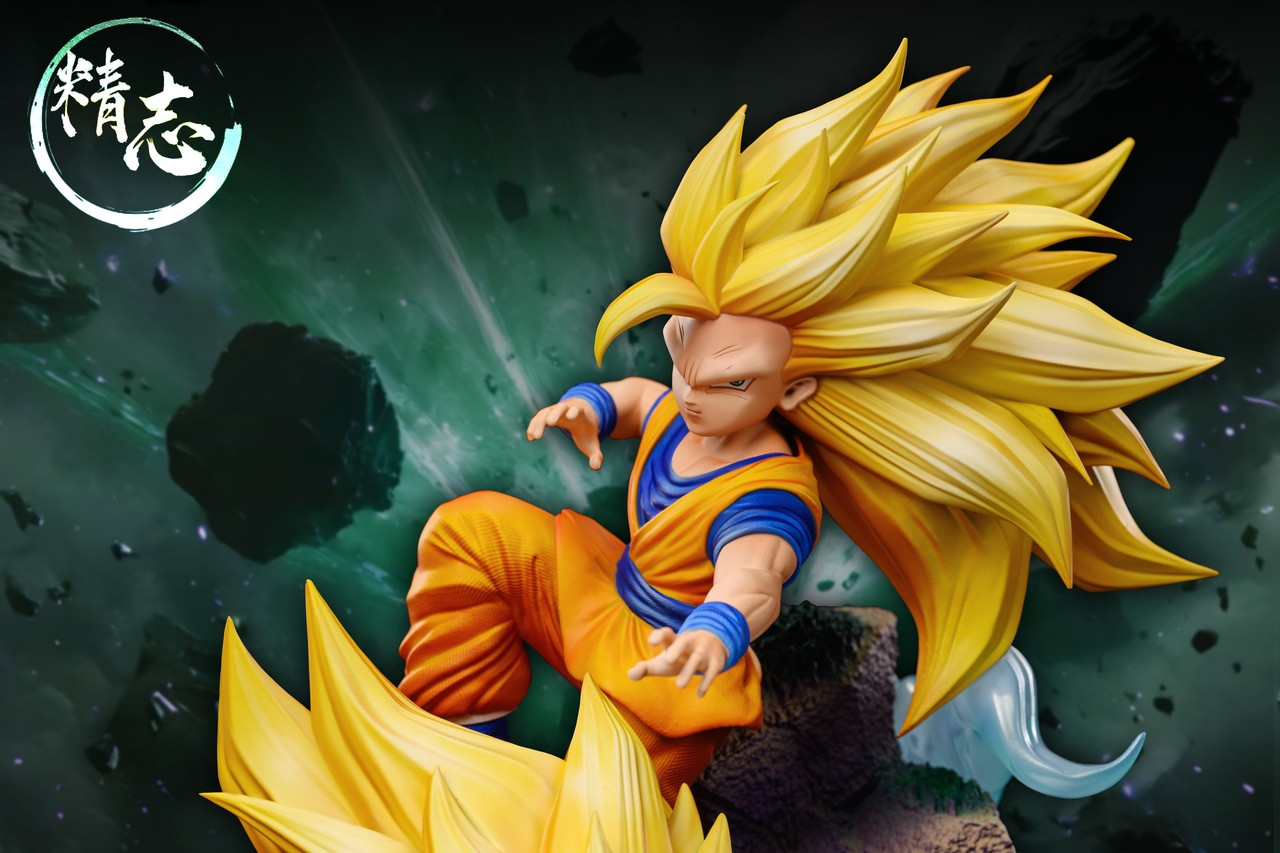 【Pre-sale】1/6 Scale SS3 Goku and Vegeta-Jing Zhi Studio
