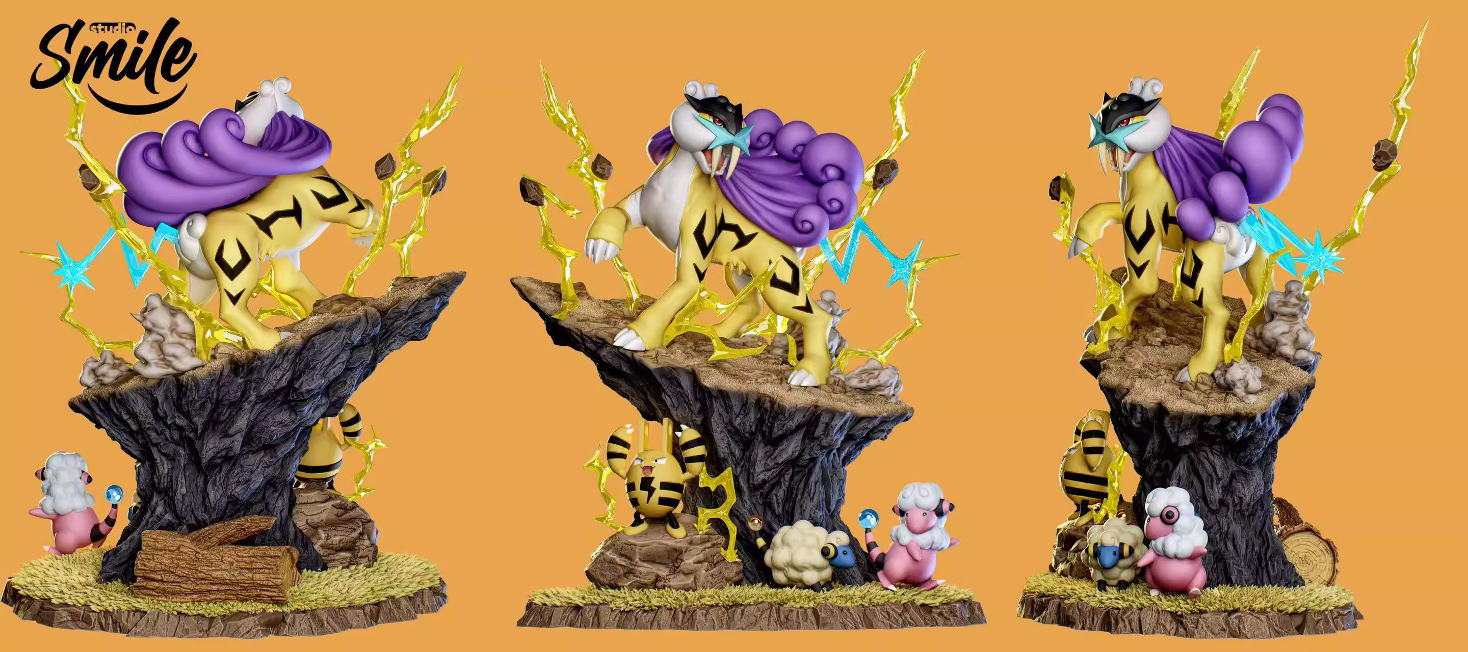 【Pre-sale】1/20 Scale 002 Raikou-Pokemon-Smile Studio