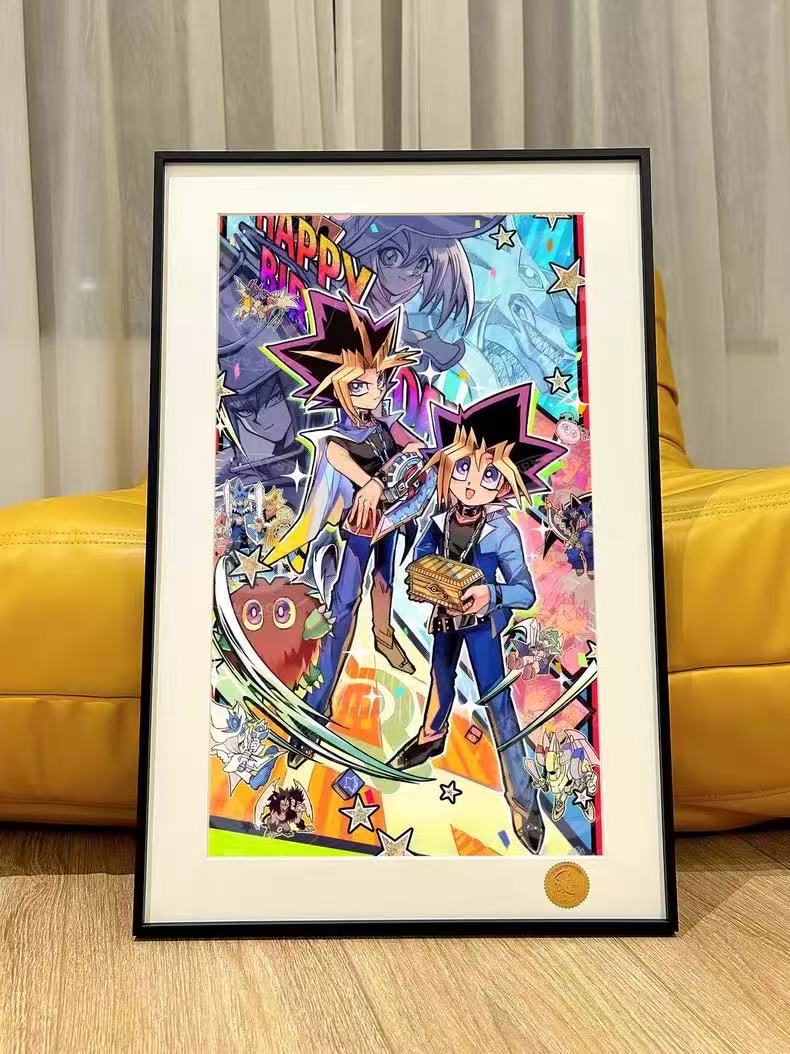 【Pre-sale】Colourful Ver. Yugi Muto Decorative Painting - Duel Monsters/ Yu-Gi-Oh! - Xingkong Studio