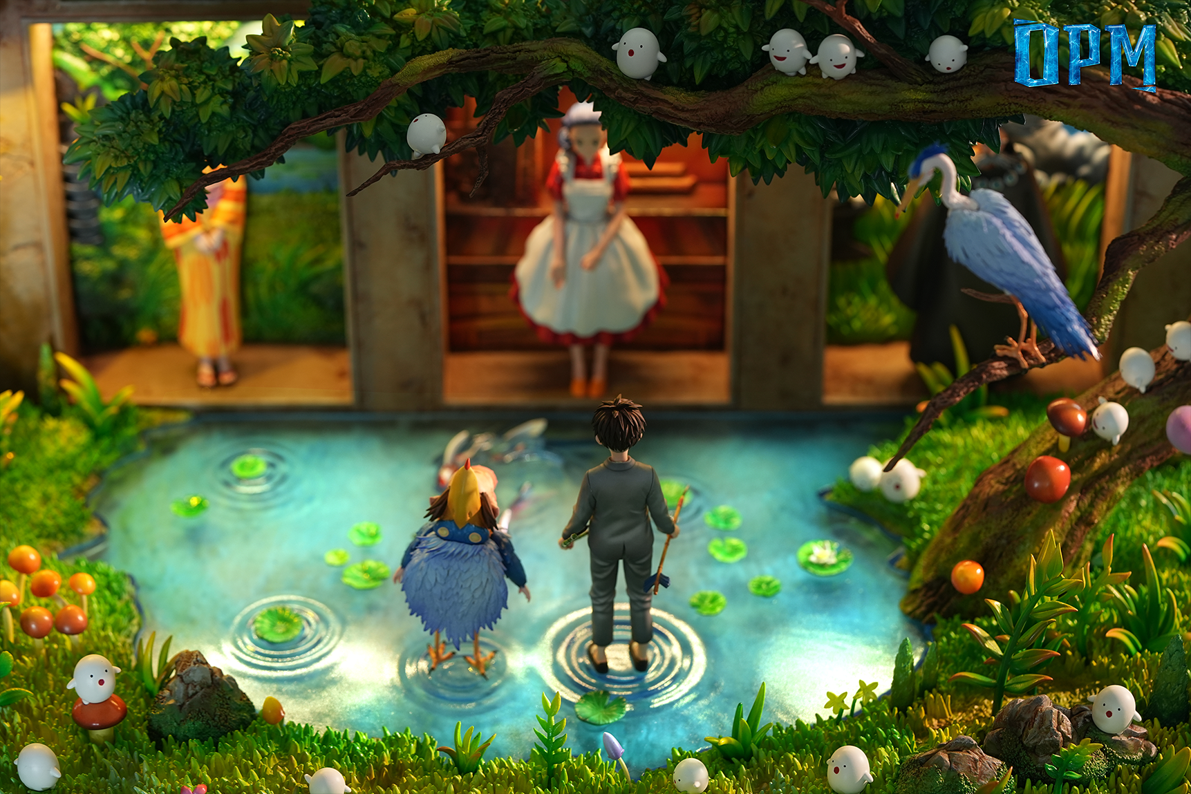 【Pre-sale】008 The Boy and the Heron with LED-The Boy and the Heron-OPM Studio