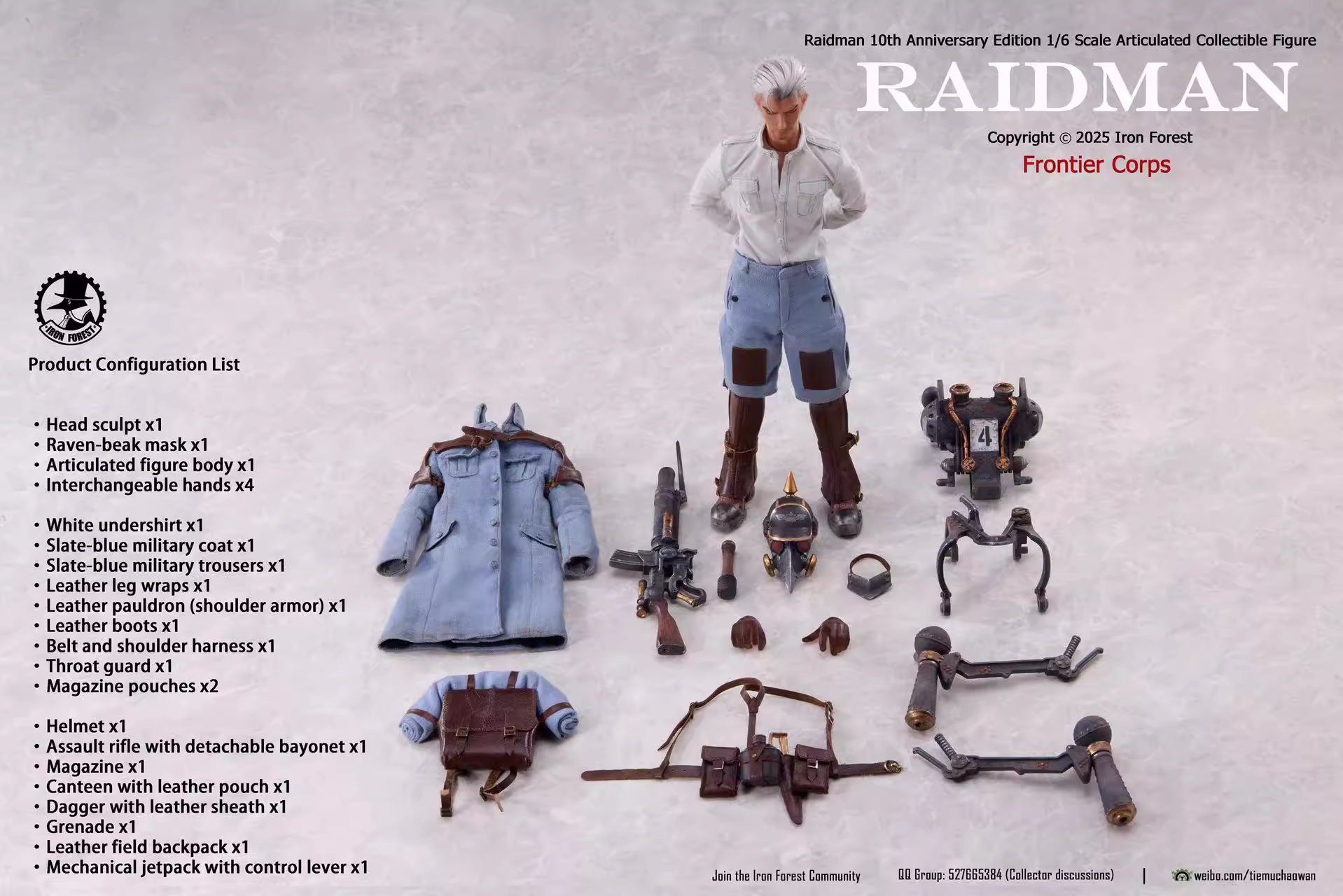 【Pre-sale】1/6 Scale Raidman-Other Series-Iron Forest Studio