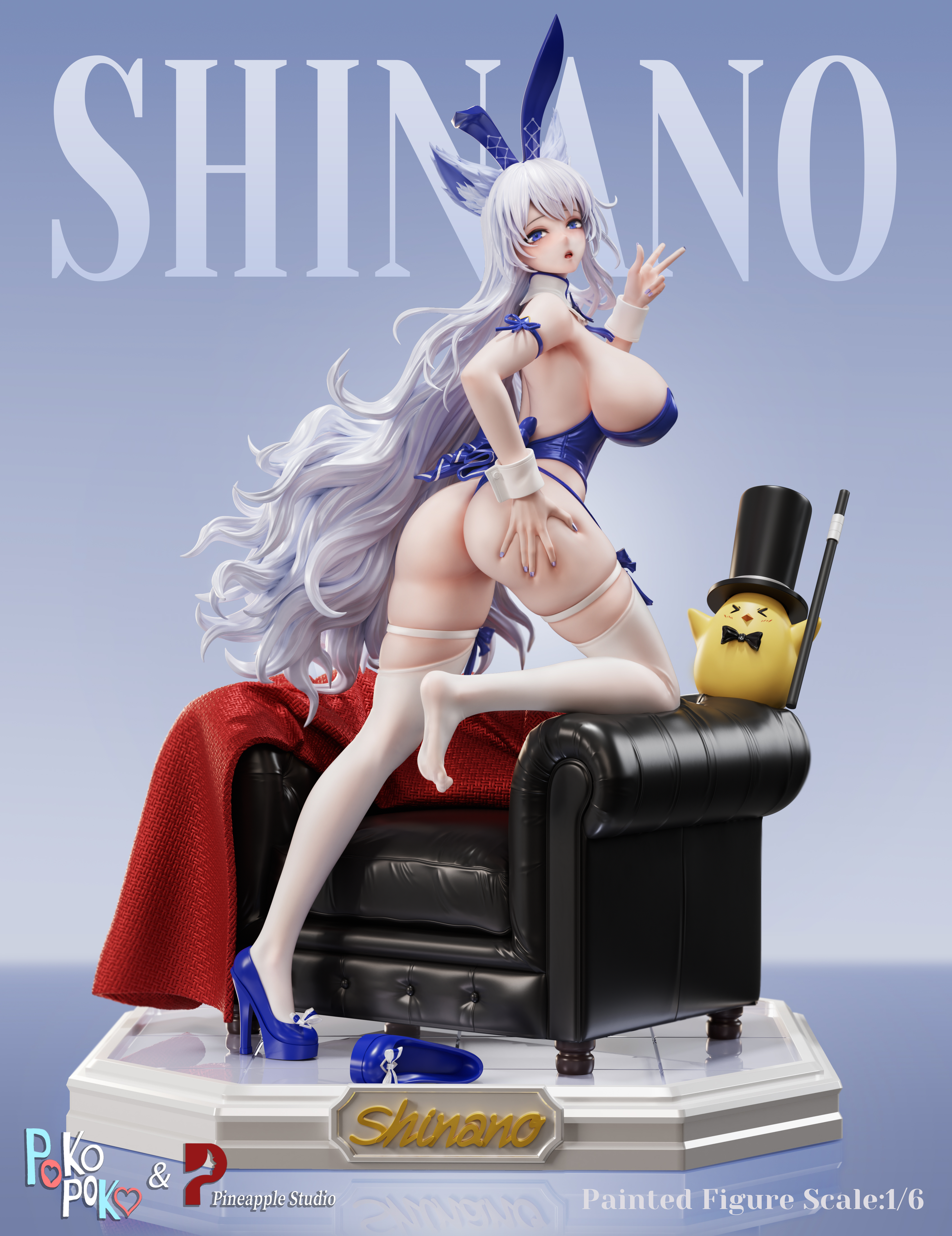 【Pre-sale】1/6 Scale Shinano and Musahi-Azure Lane-Pineapple Studio X POKO POKO