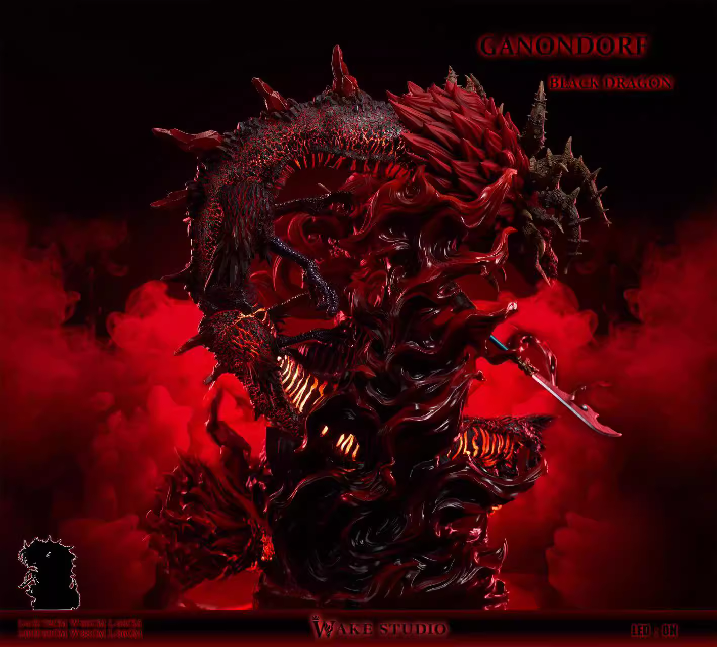 【Pre-sale】1/4 and 1/6 Scale Ganondorf with LED-The Legend of Zelda-Wake Studio