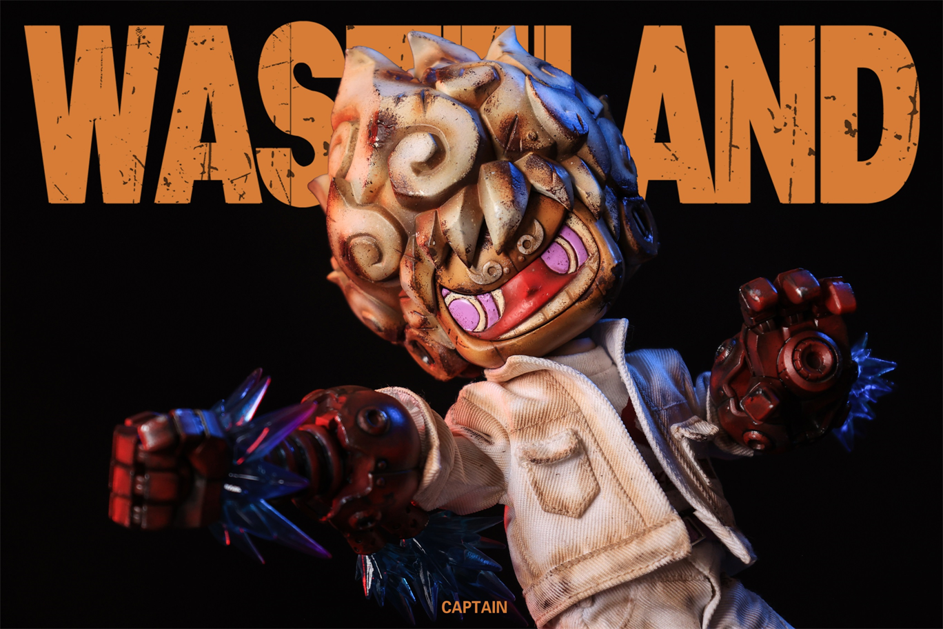 【Pre-sale】WasteLand-Wukong-Unit Zero, Super Mode Z and Captain-Steam Ignition, Nika Spark-Original Design-WeArtDoing Studio