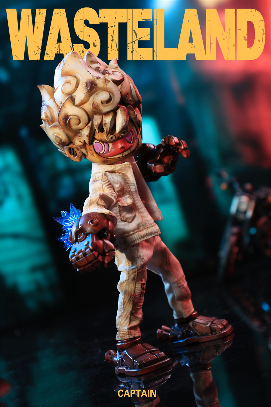 【Pre-sale】WasteLand-Wukong-Unit Zero, Super Mode Z and Captain-Steam Ignition, Nika Spark-Original Design-WeArtDoing Studio