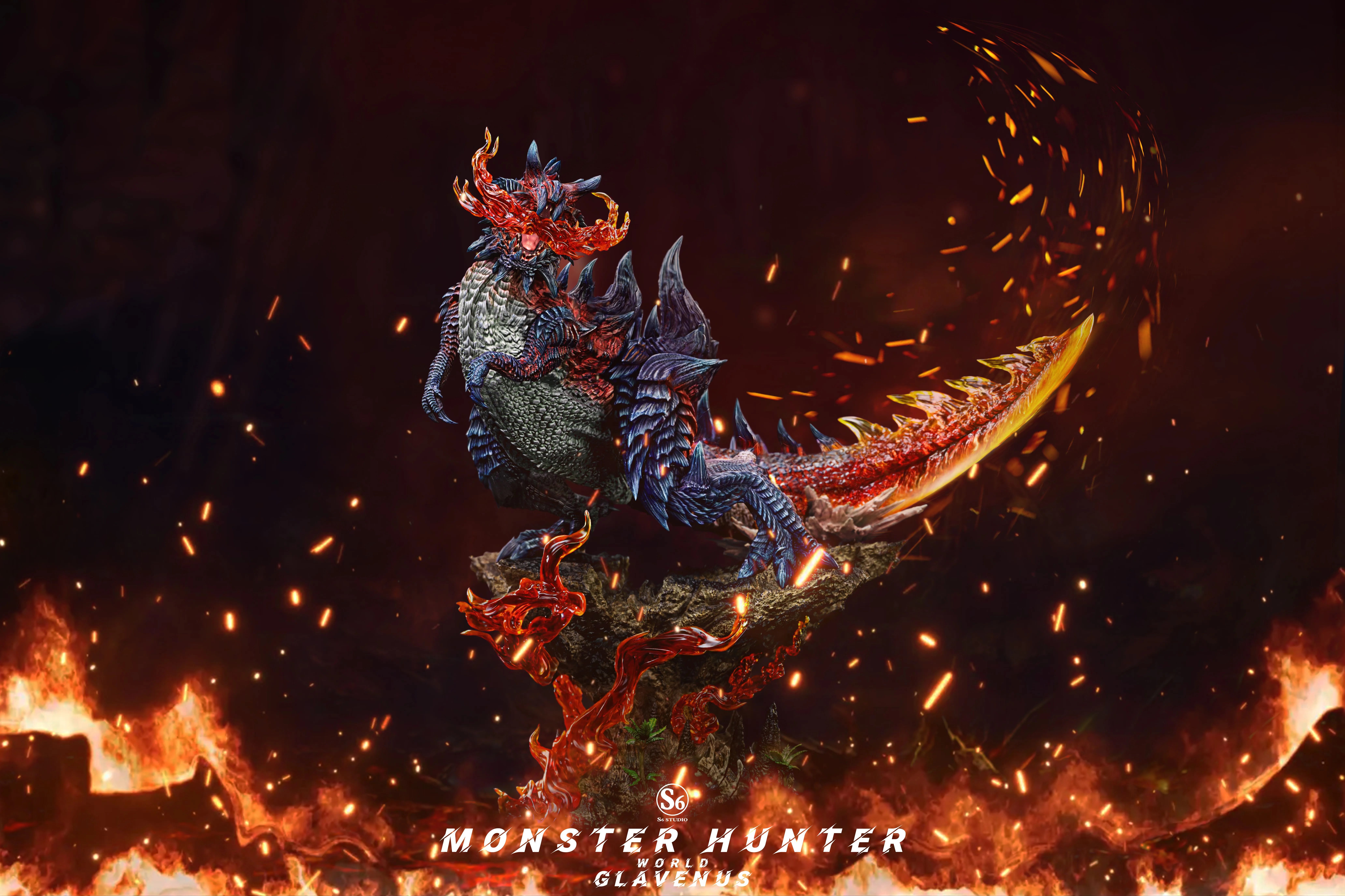【Pre-sale】1/6 Scale Glavenus﻿-Monster Hunter-S6 Studio