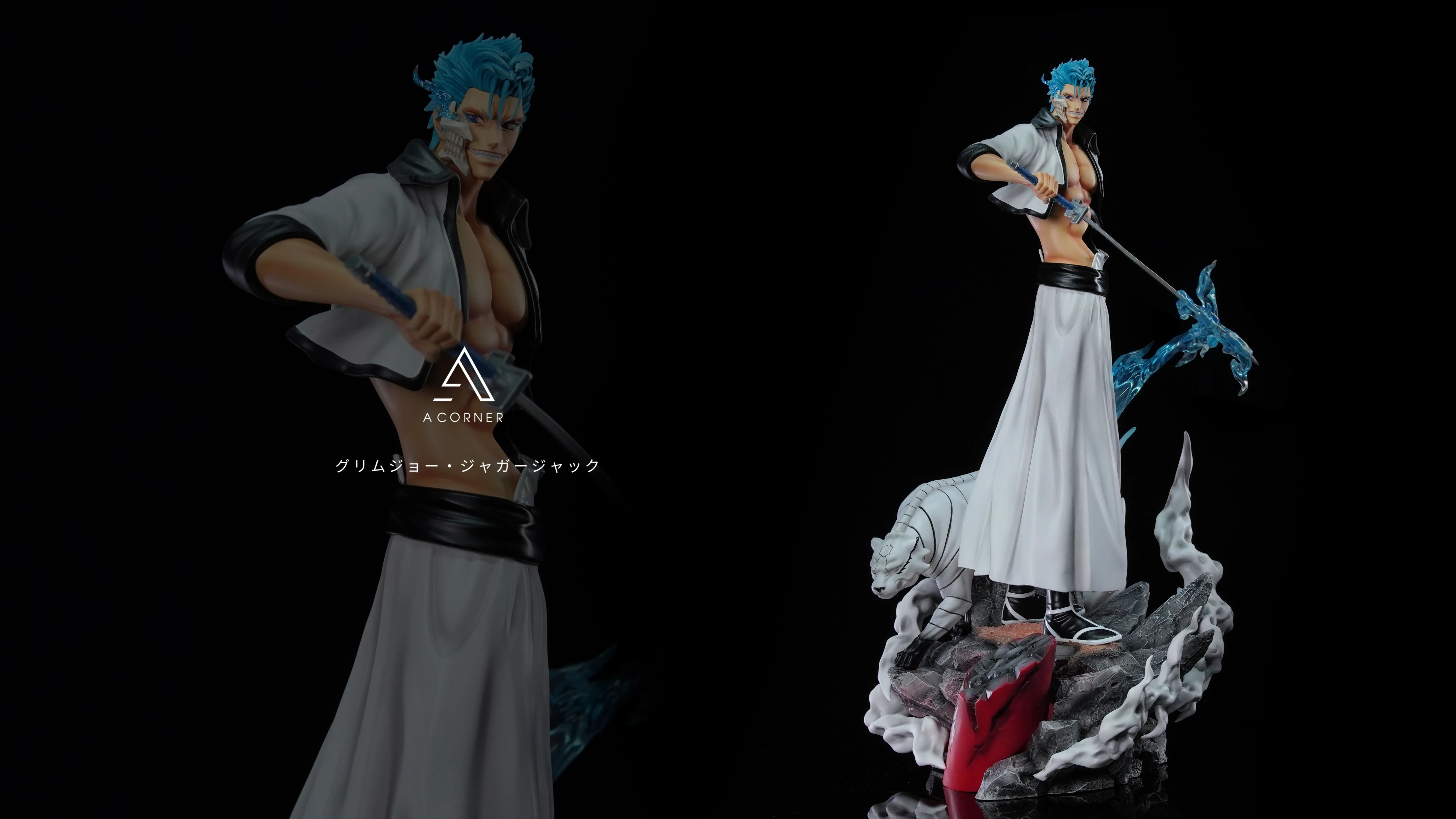 【Pre-sale】1/6 Scale Grimmjow Jaegerjaques and Baraggan Louisenbairn-AC Studio