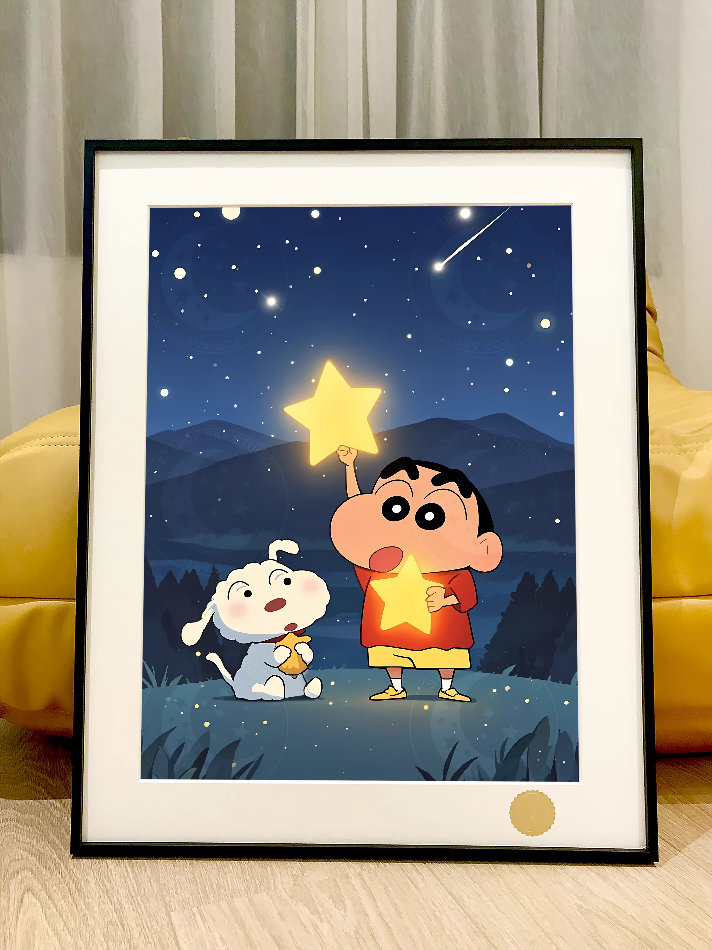 【Pre-sale】Decorative Painting of 野原 しんのすけ-Crayon Shin-chan-XingKong Studio