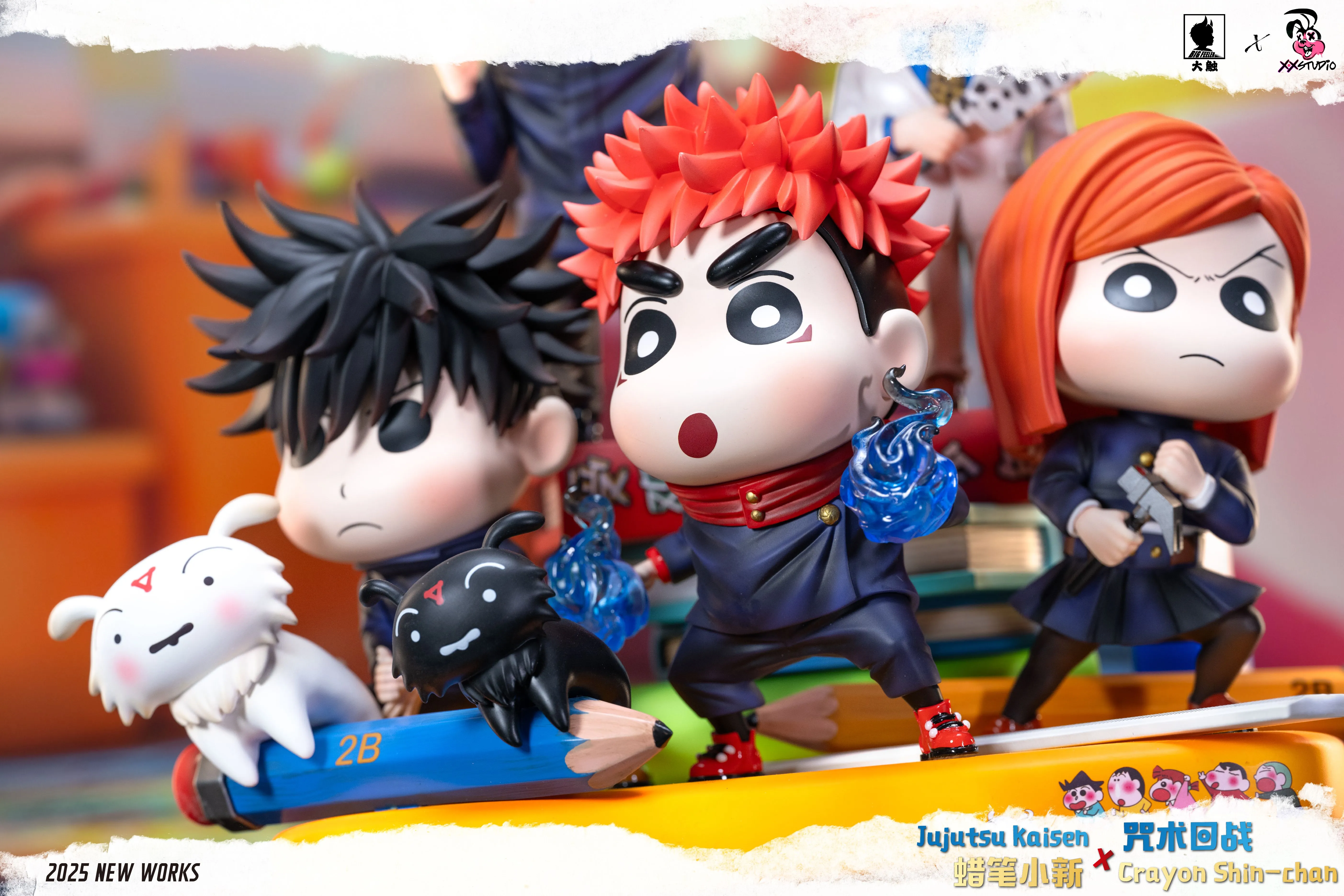 【Pre-sale】Q Version Jujutsu Kaisen COS Crayon Shin-chan-XOX Studio