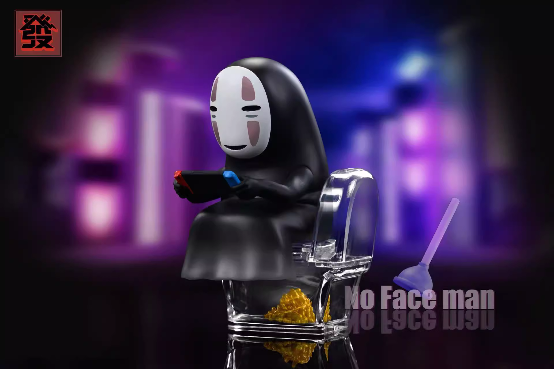 【Pre-sale】SlackING off No-Face Man-Spirited Away-Fa Studio