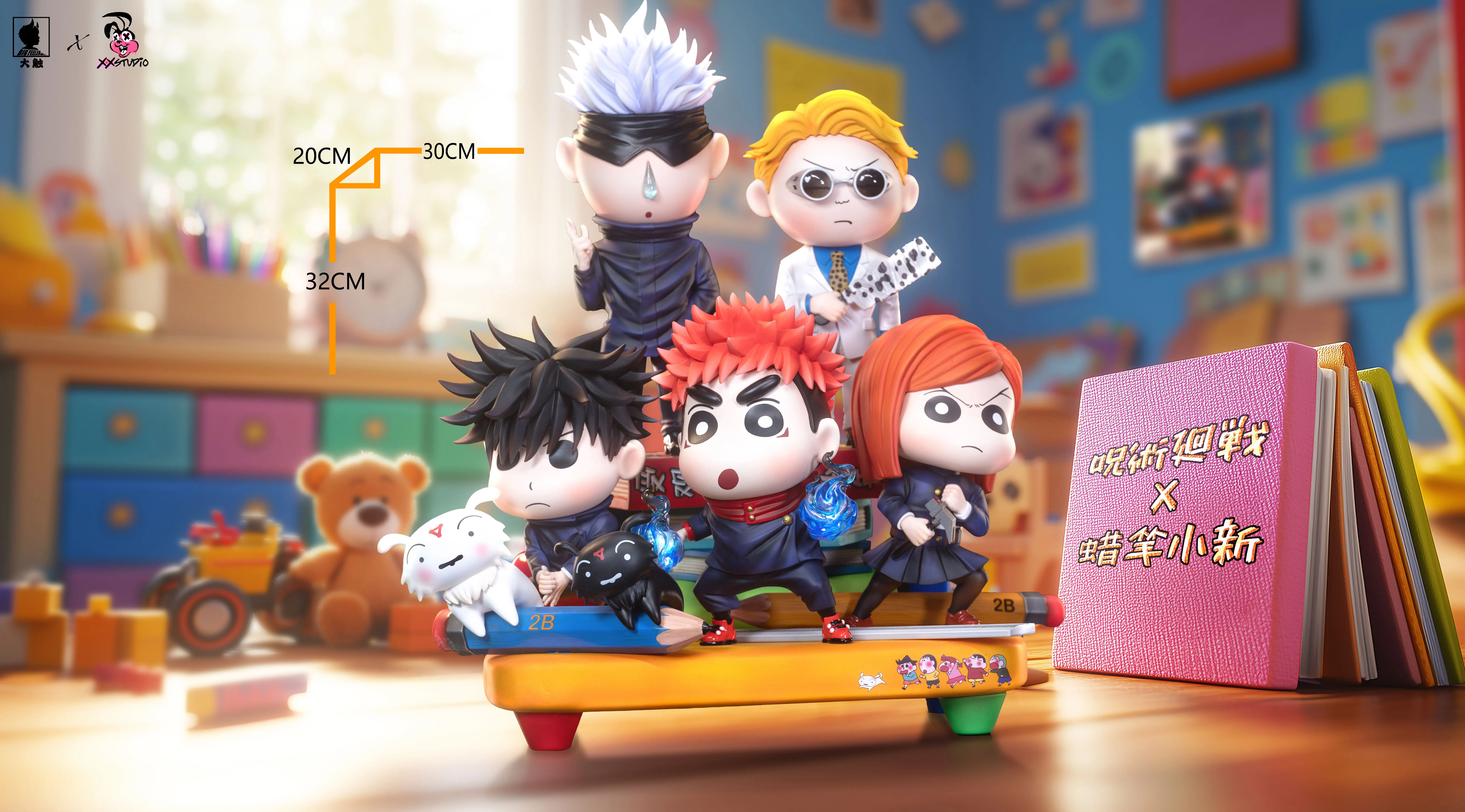 【Pre-sale】Q Version Jujutsu Kaisen COS Crayon Shin-chan-XOX Studio