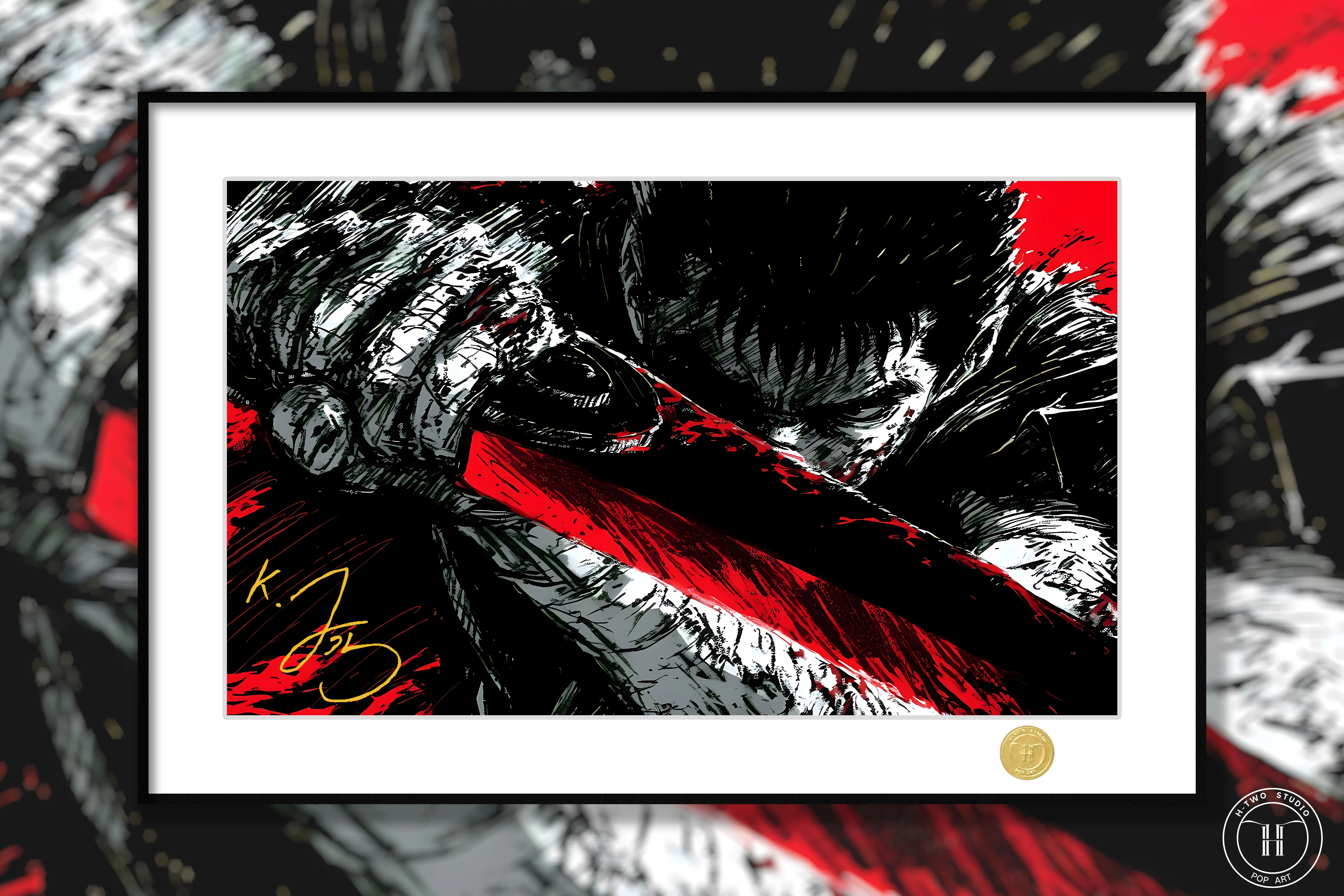 【Pre-sale】Decorative Painting of Guts-H2 Studio