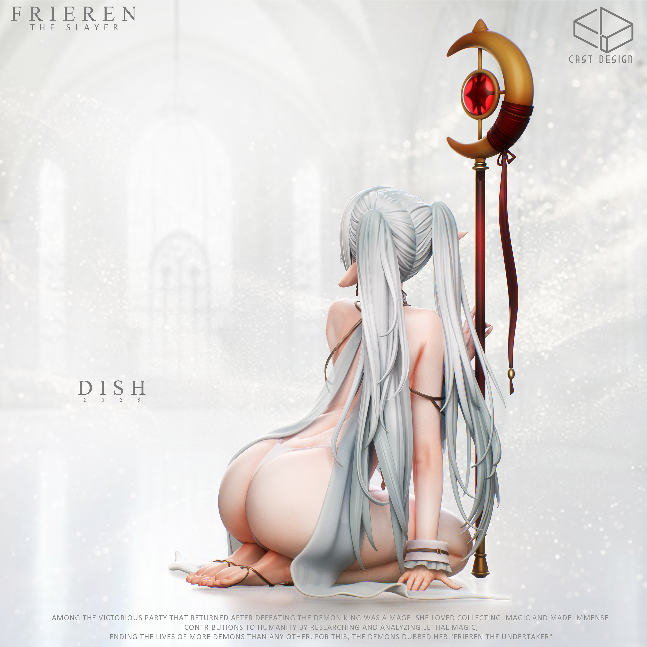 【Pre-sale】1/4 Scale Frieren-Frieren: Beyond Journey's End-Cast Design Studio X Dish