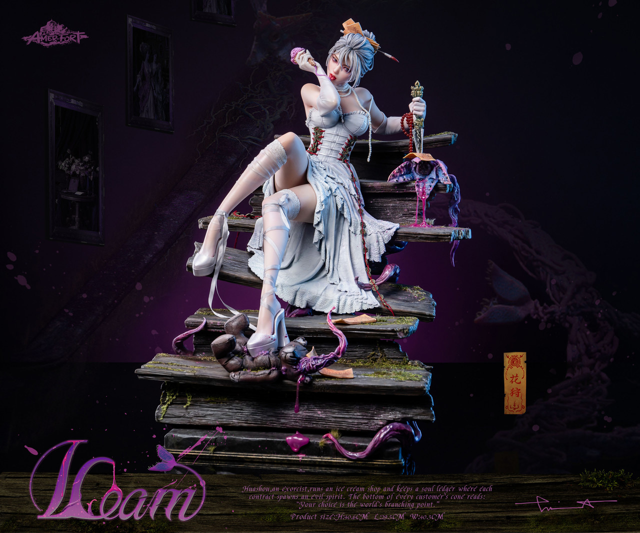 【Pre-sale】1/4 Scale HuaShou-Other series-PiJi Studio and AmerFort×LouLL_Aroll