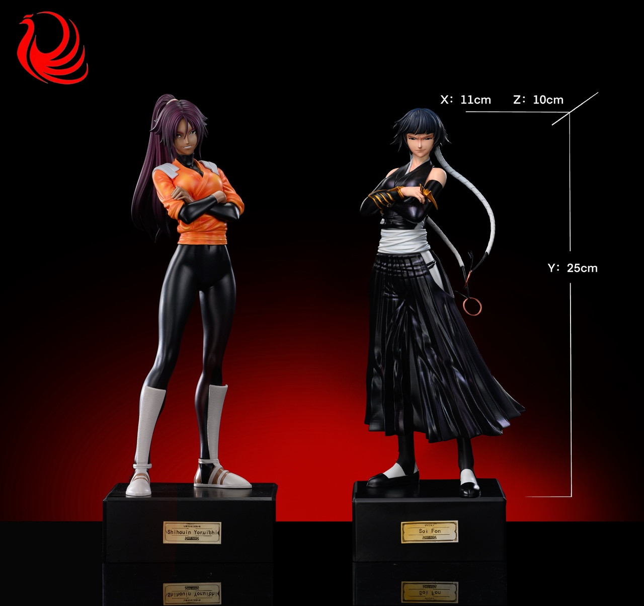 【Pre-sale】1/6 Scale Soi Fon and Urahara Kisuke-Wan Guan Zao Wu Studio