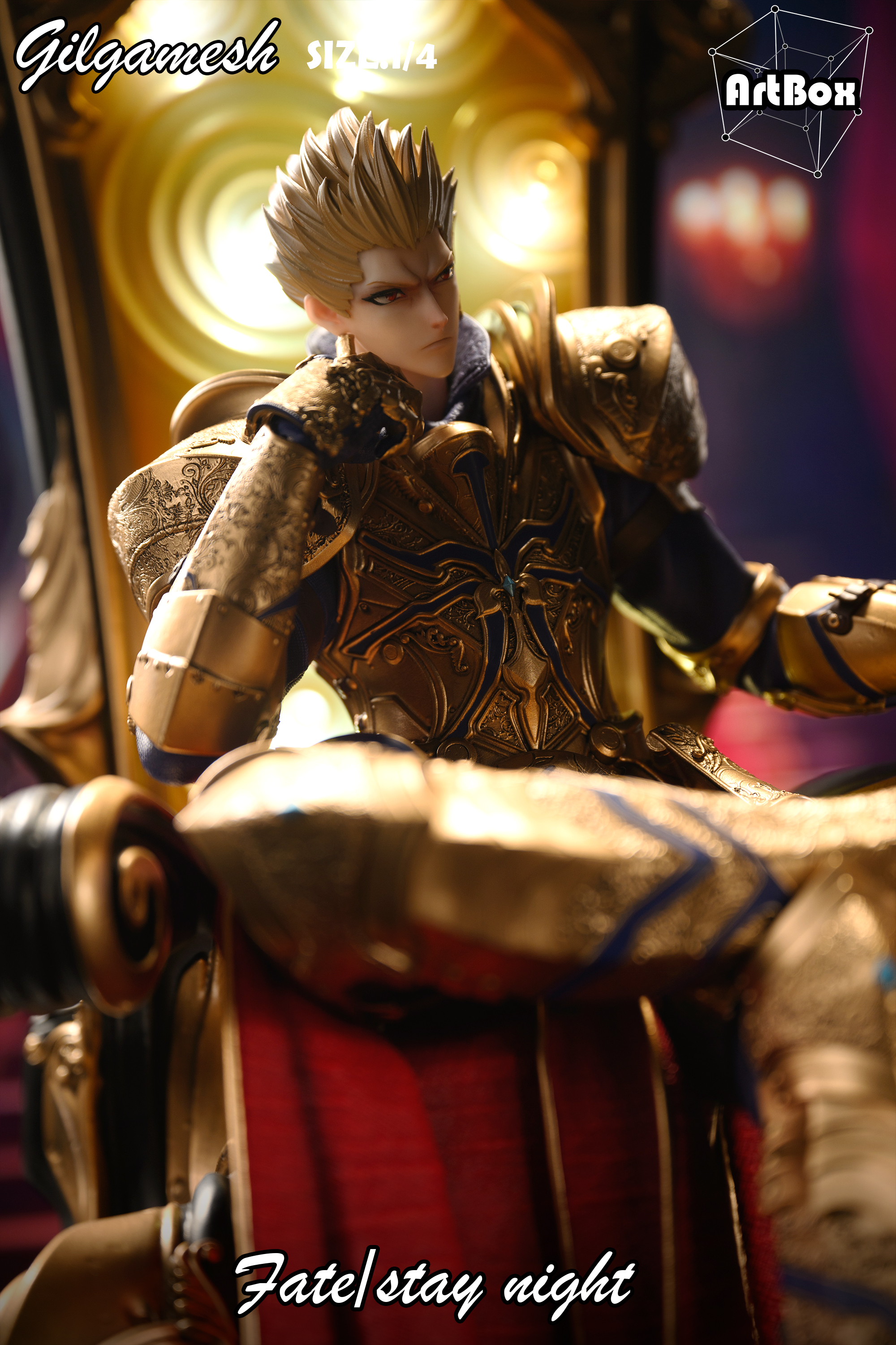 【Pre-sale】1/4 Scale Gilgamesh with LED-Fate/Stay Night-Artbox Studio