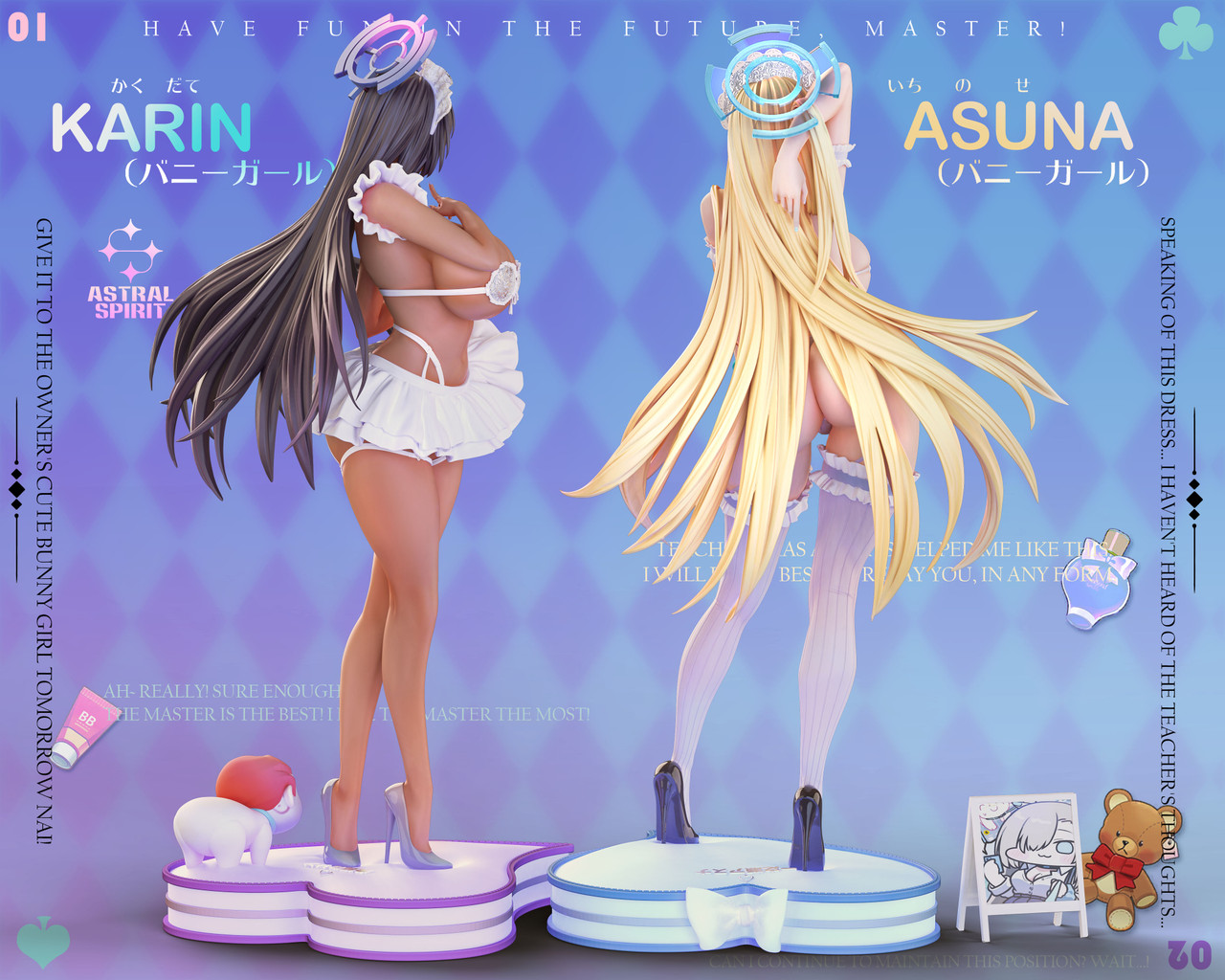 【Pre-sale】1/6 and 1/4 Scale Asuna and Karin-AstralSpirit Studio
