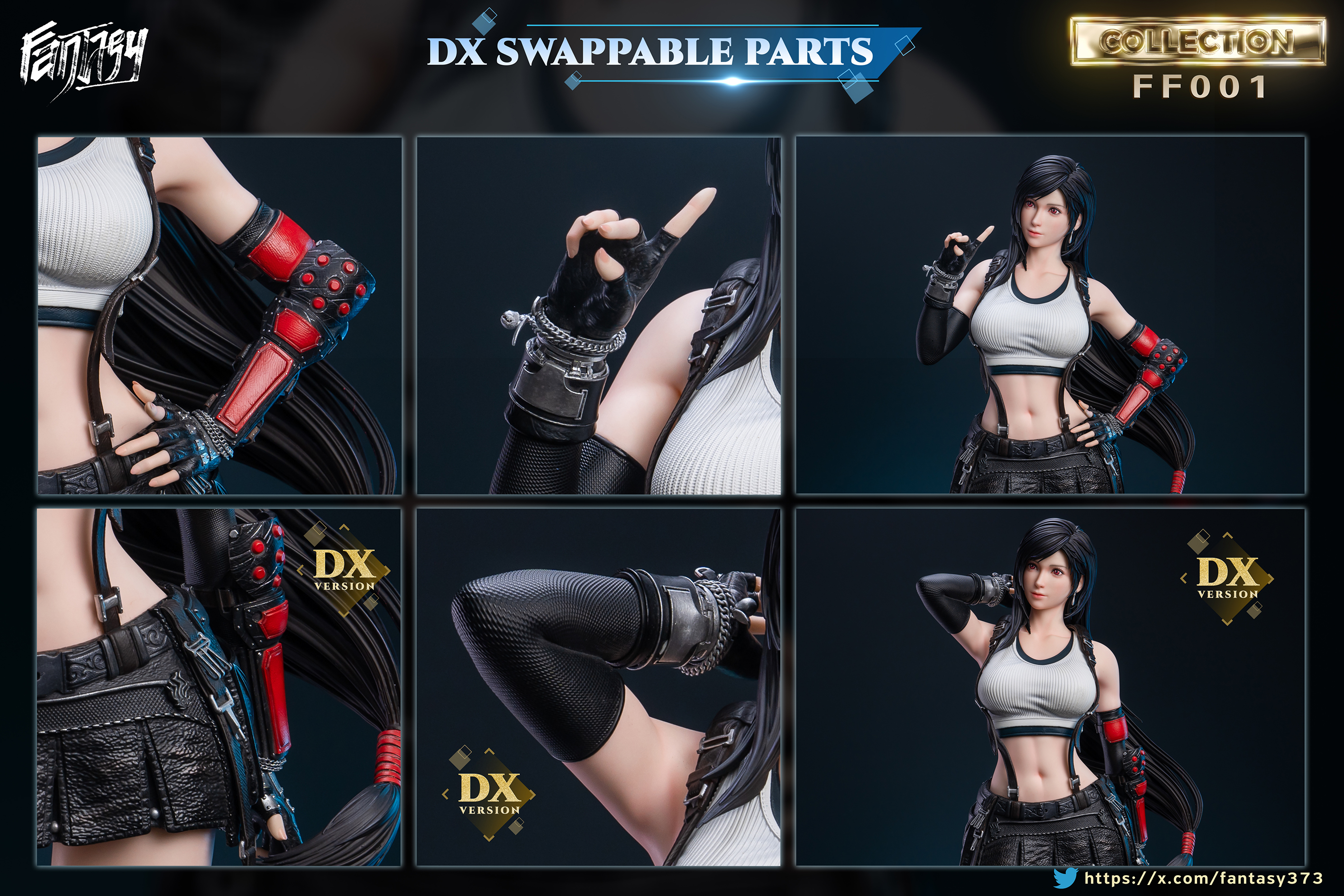 【Pre-sale】1/6 and 1/3 Scale Tifa Lockhart-FANTASY Studio