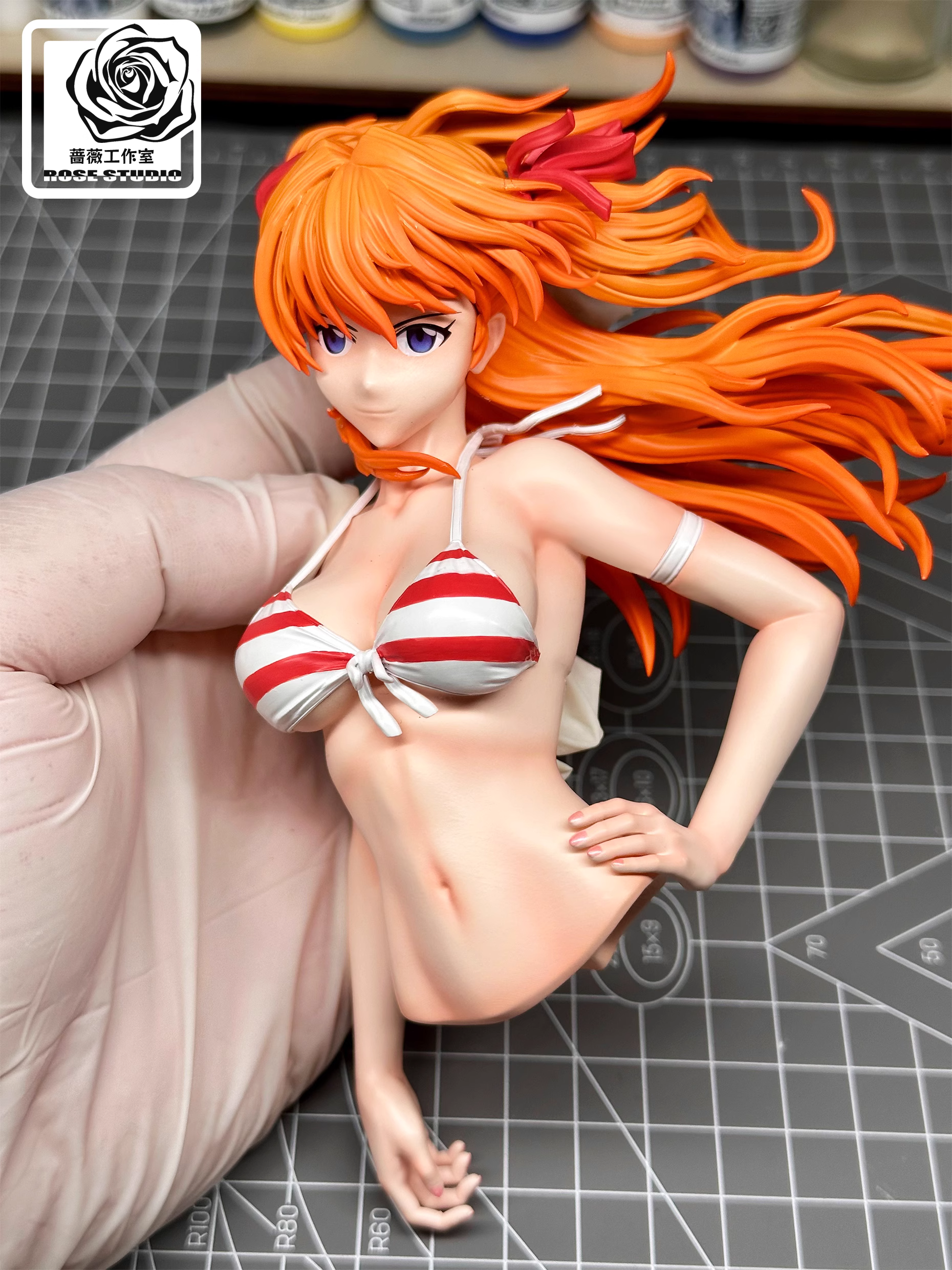 【Pre-sale】1/6 Scale Swimming Suit Asuka Langley Soryu-Rose Studio
