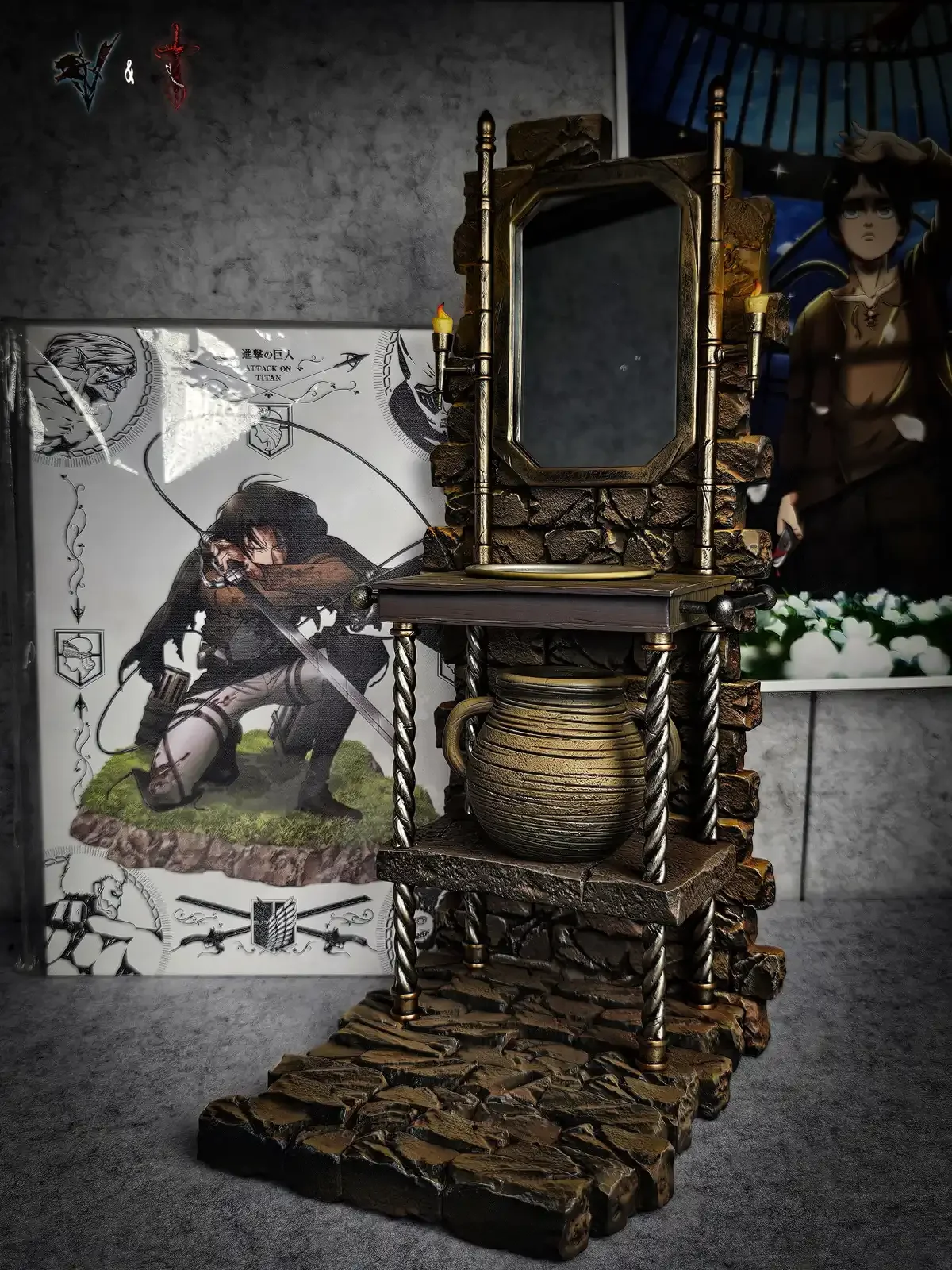 【Pre-sale】1/6 Scale Famous Scene Series Looking In the Mirror Eren Yeager-Coordinate Studio