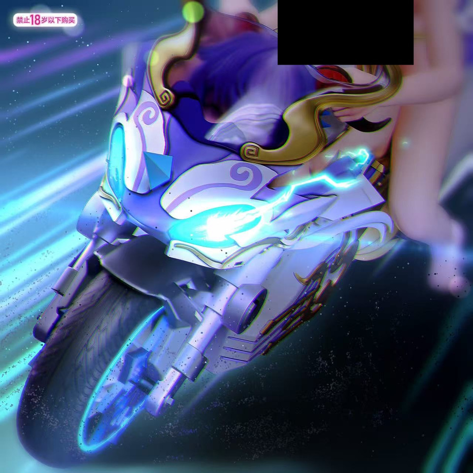 【Pre-sale】Firefly and Ganyu Motorcycle-Fish Head Studio