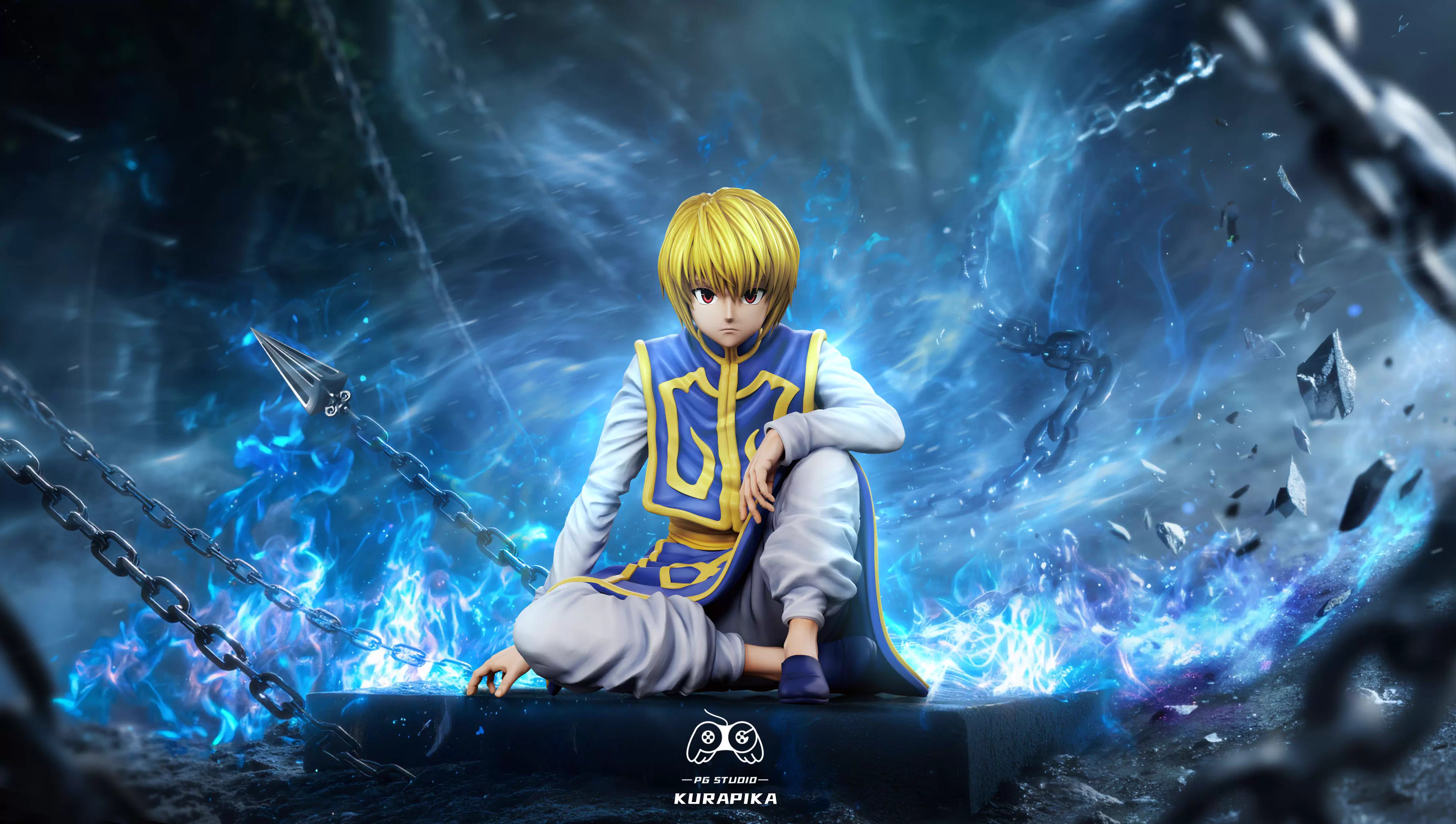 【Pre-sale】Sitting Leorio PaladiKnight and Kurapika-PG Studio