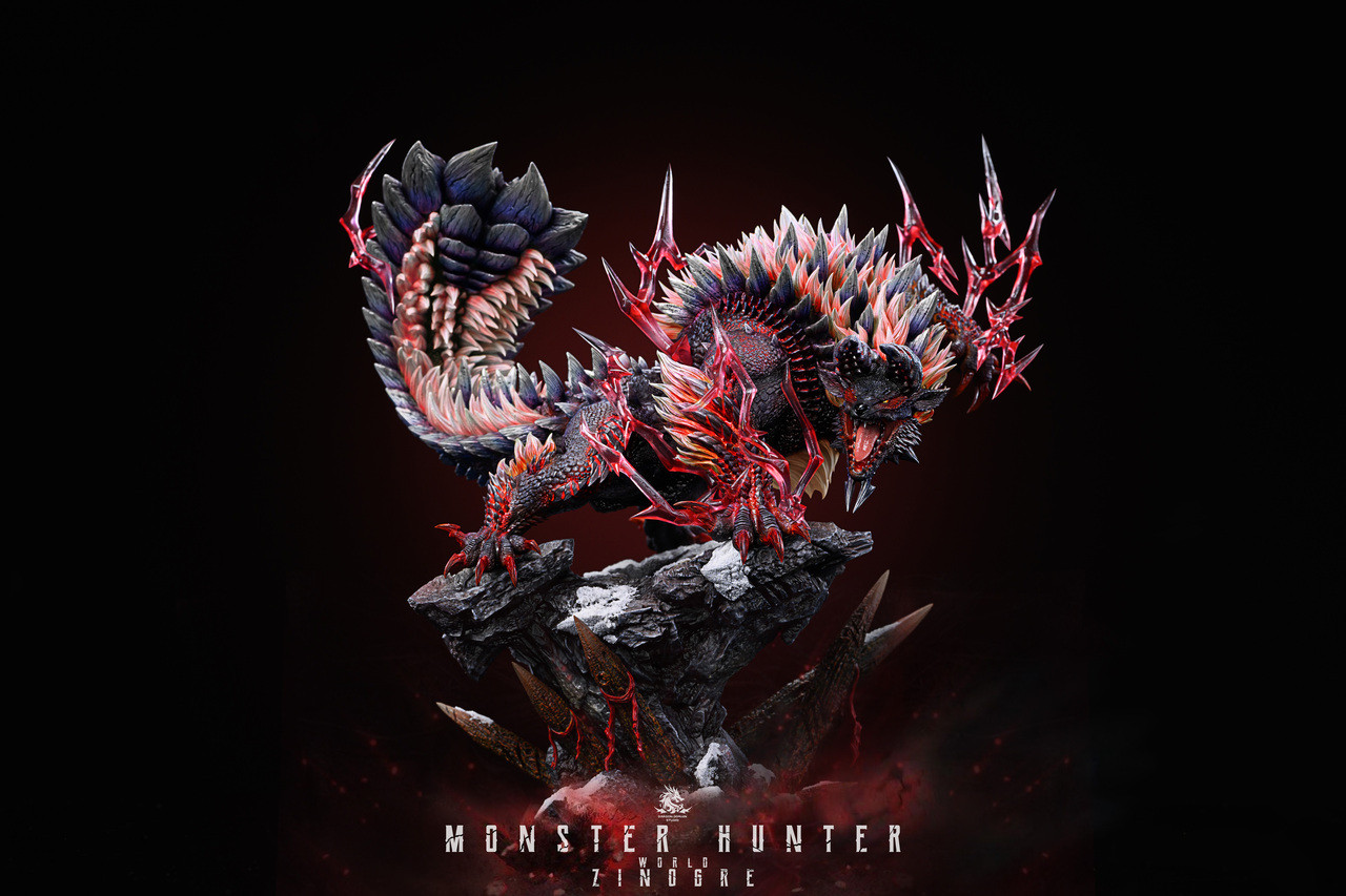 【Pre-sale】Zinogre and Stygian Zinogre with LED-Dragon Realm Studio