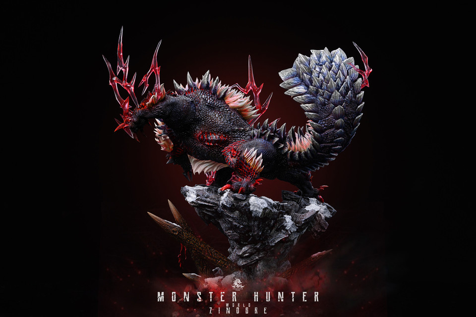 【Pre-sale】Zinogre and Stygian Zinogre with LED-Dragon Realm Studio