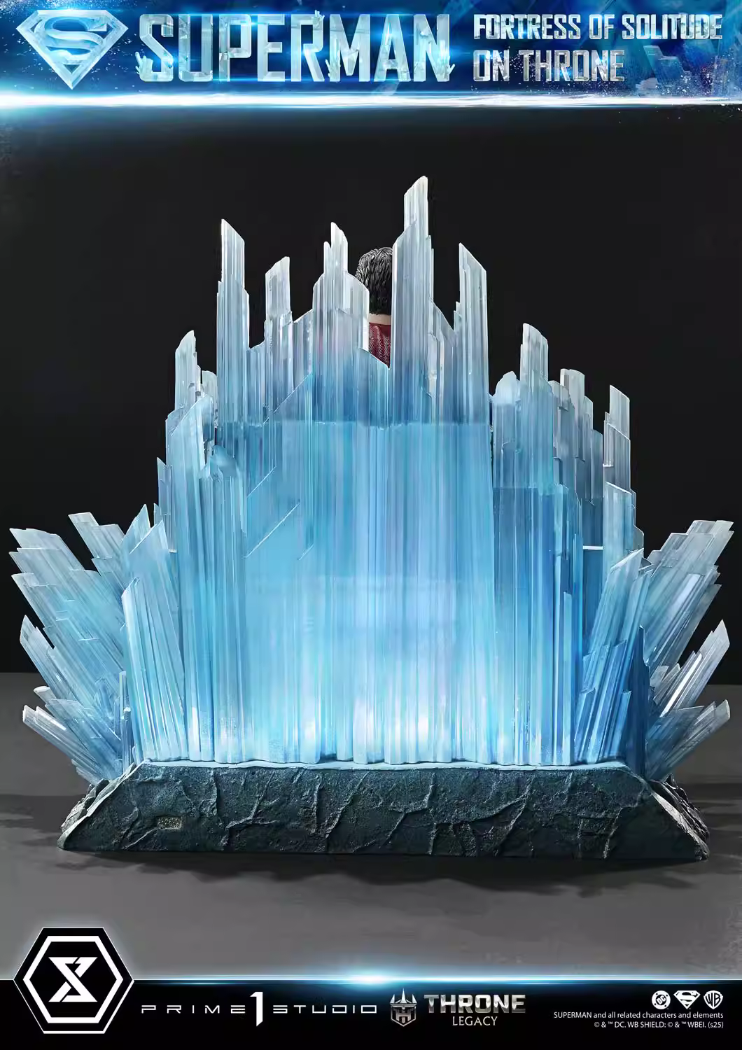 【Pre-sale】1/4 Scale Throne Superman-Prime 1 Statue Studio