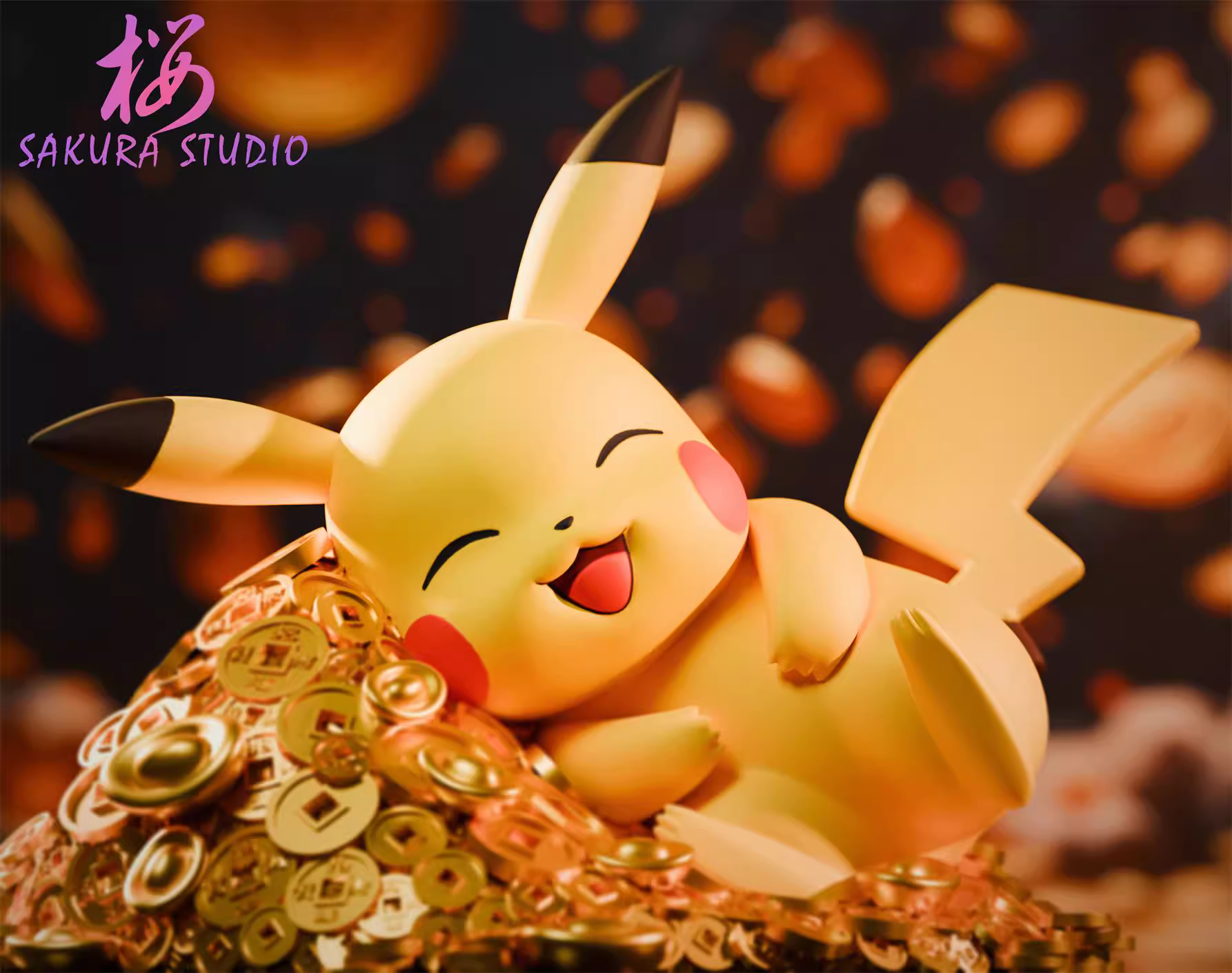 【Pre-sale】Rich Sleeping Pikachu 2.0-Sakura Studio