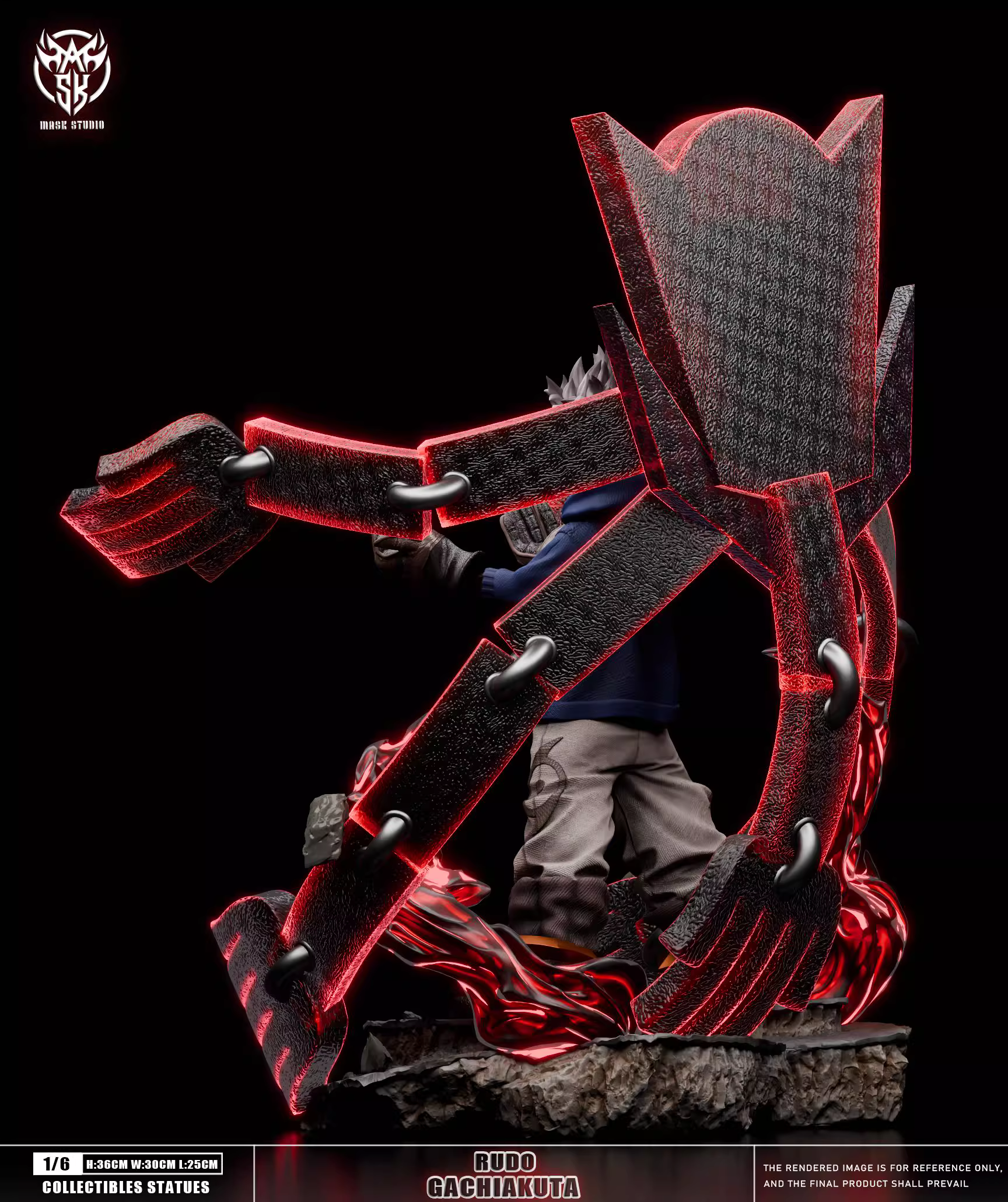 【Pre-sale】1/6 Scale GACHIAKUTA Rudo Surebrec-Mask Studio