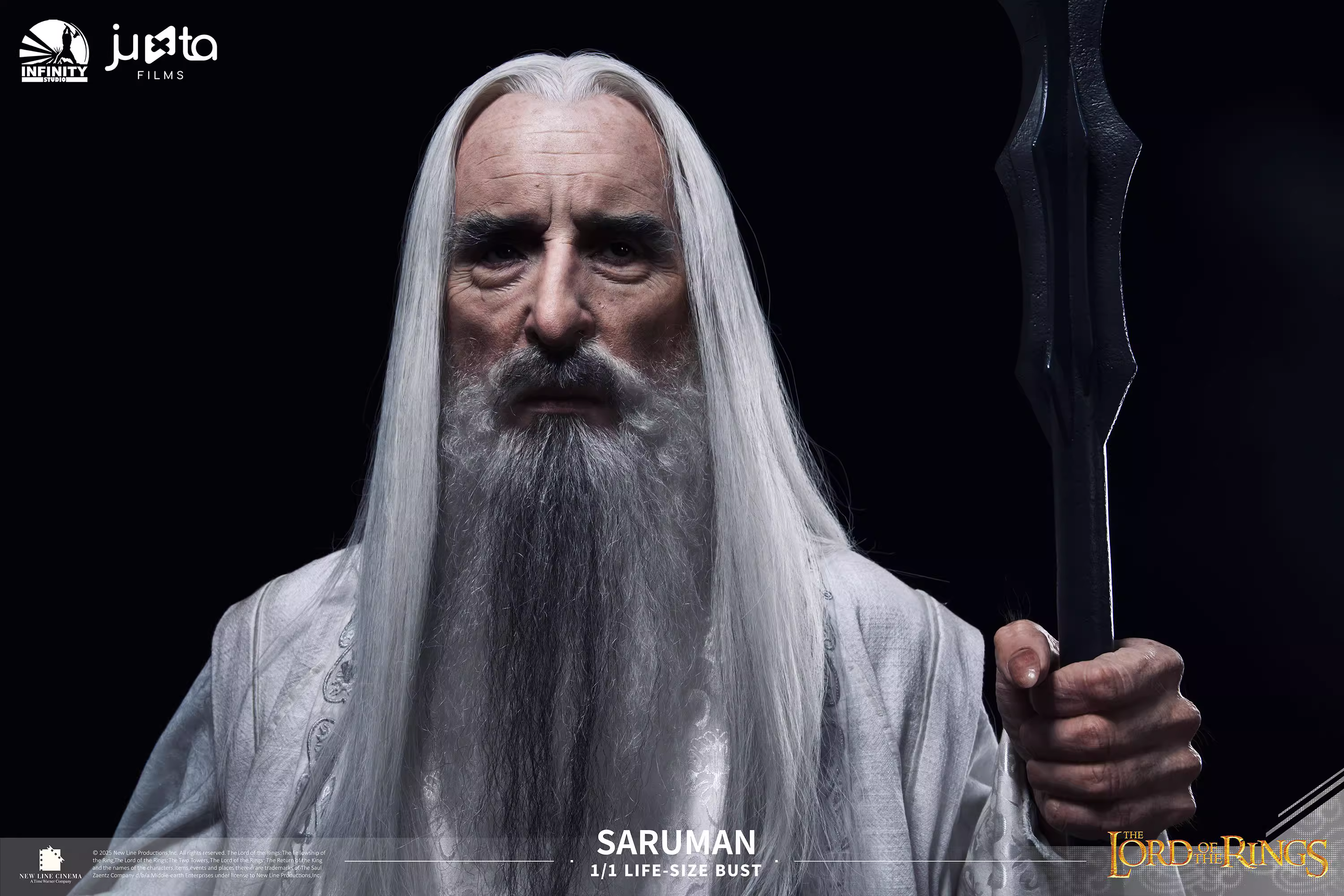 【Pre-sale】1/1 Scale Bust of Saruman-Infinity X Juxta Films Studios
